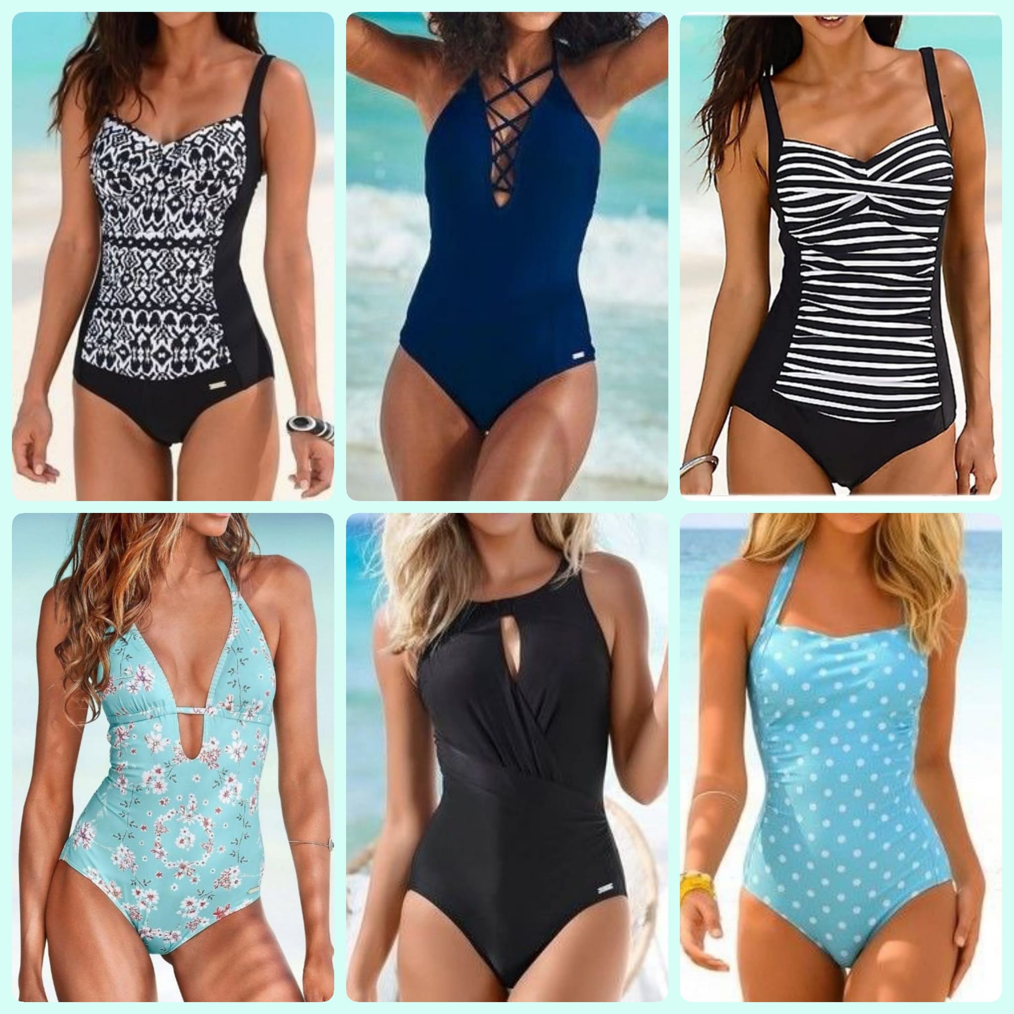 One-piece swimsuits MIX