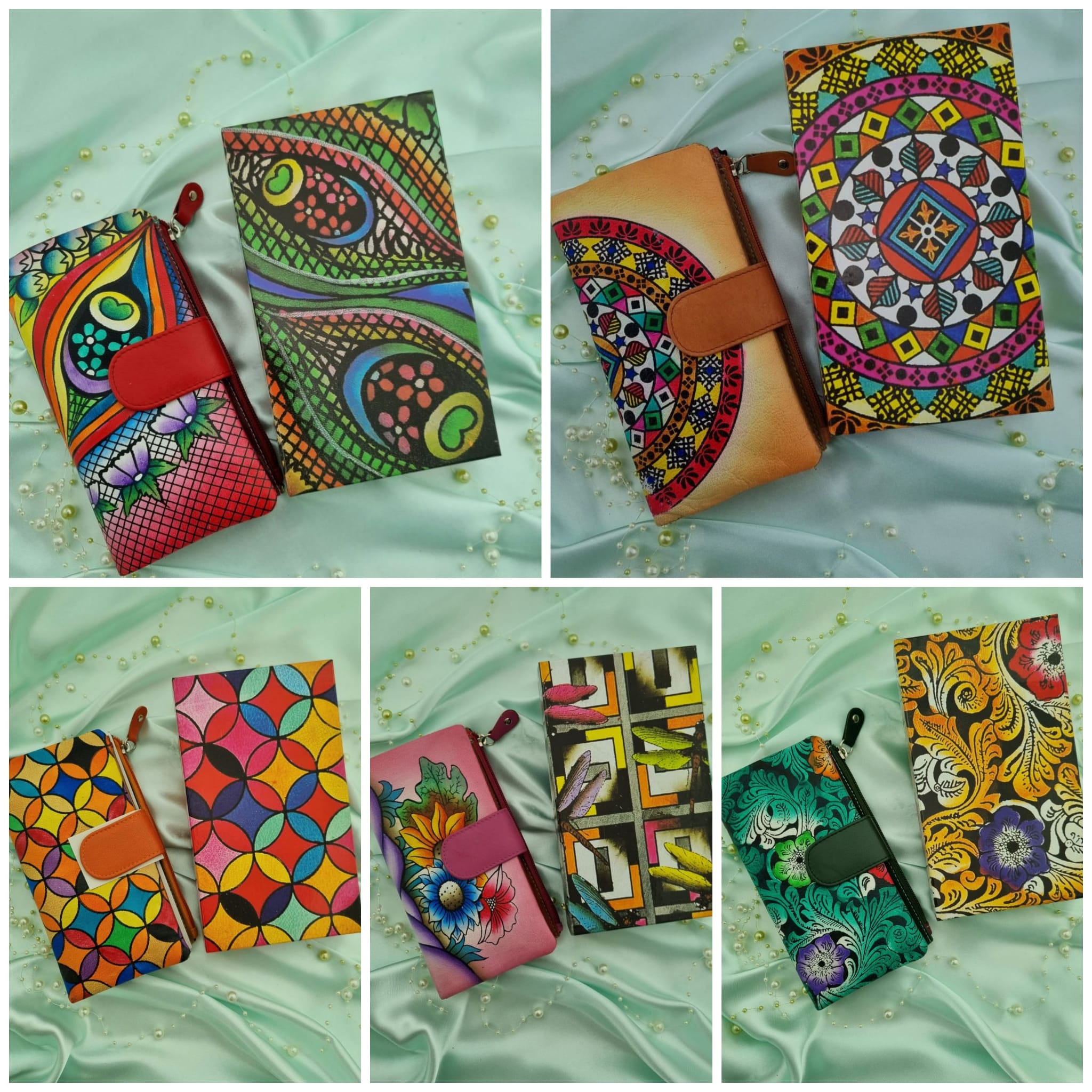 Exclusive women's leather wallets
