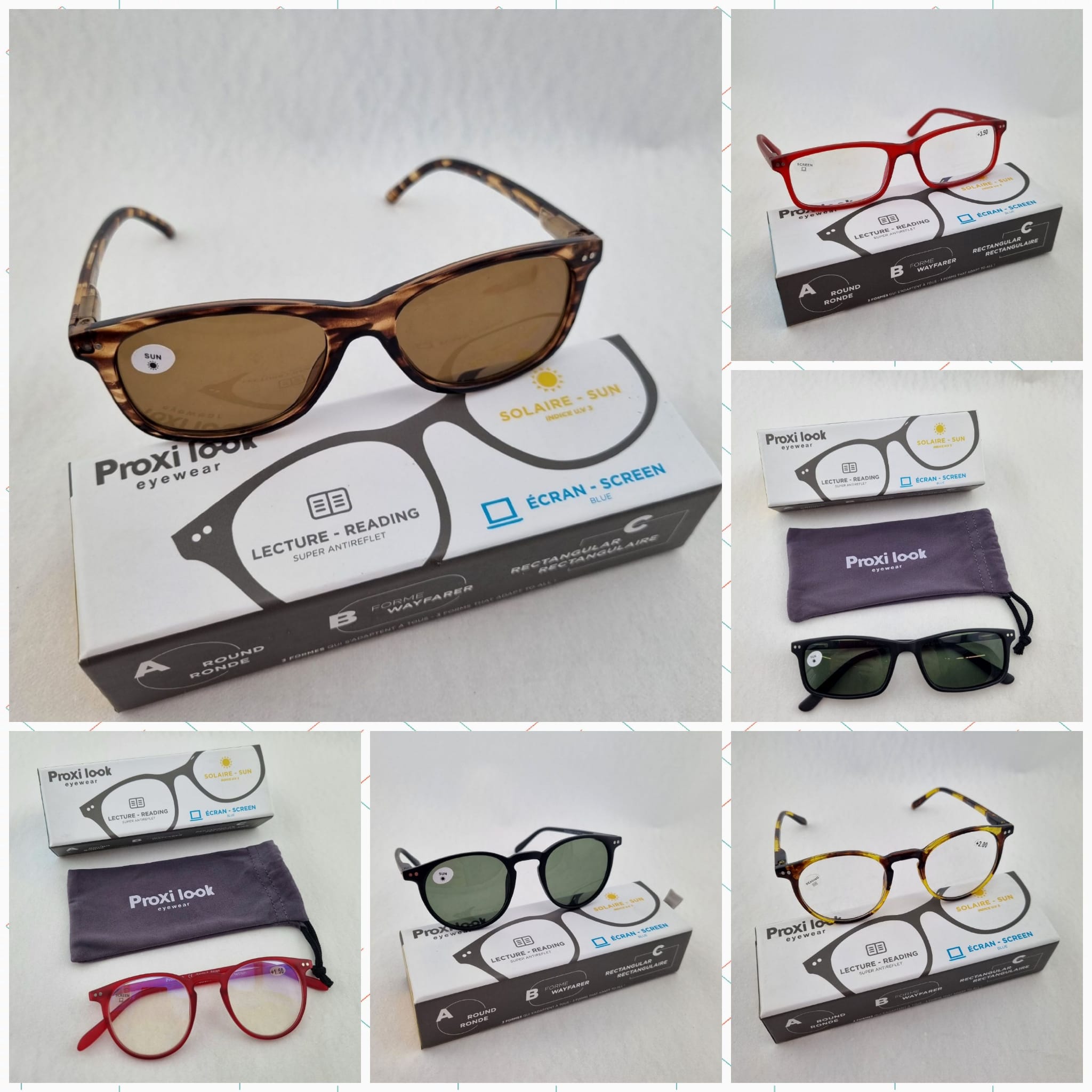 Corrective eyewear from Proxi look eyewear