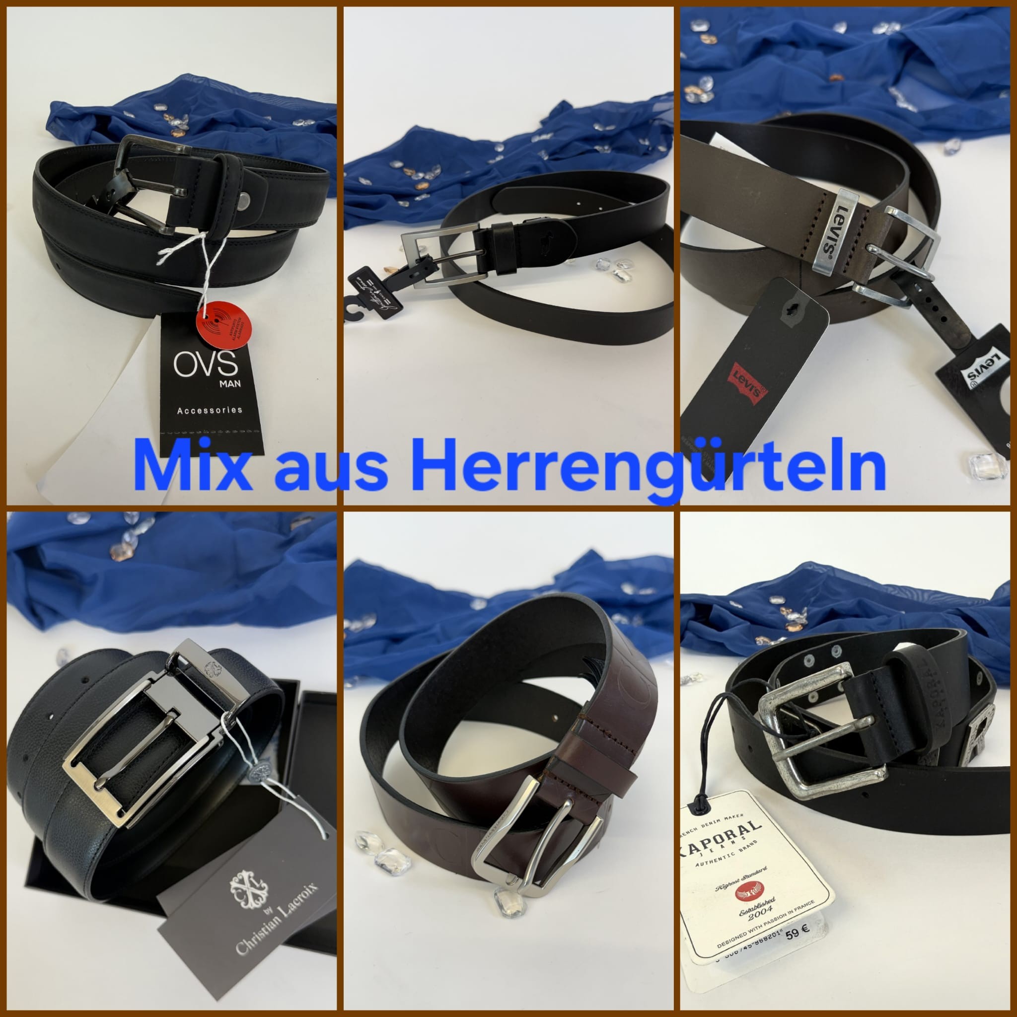 080083 Mix aus Herrengürteln
