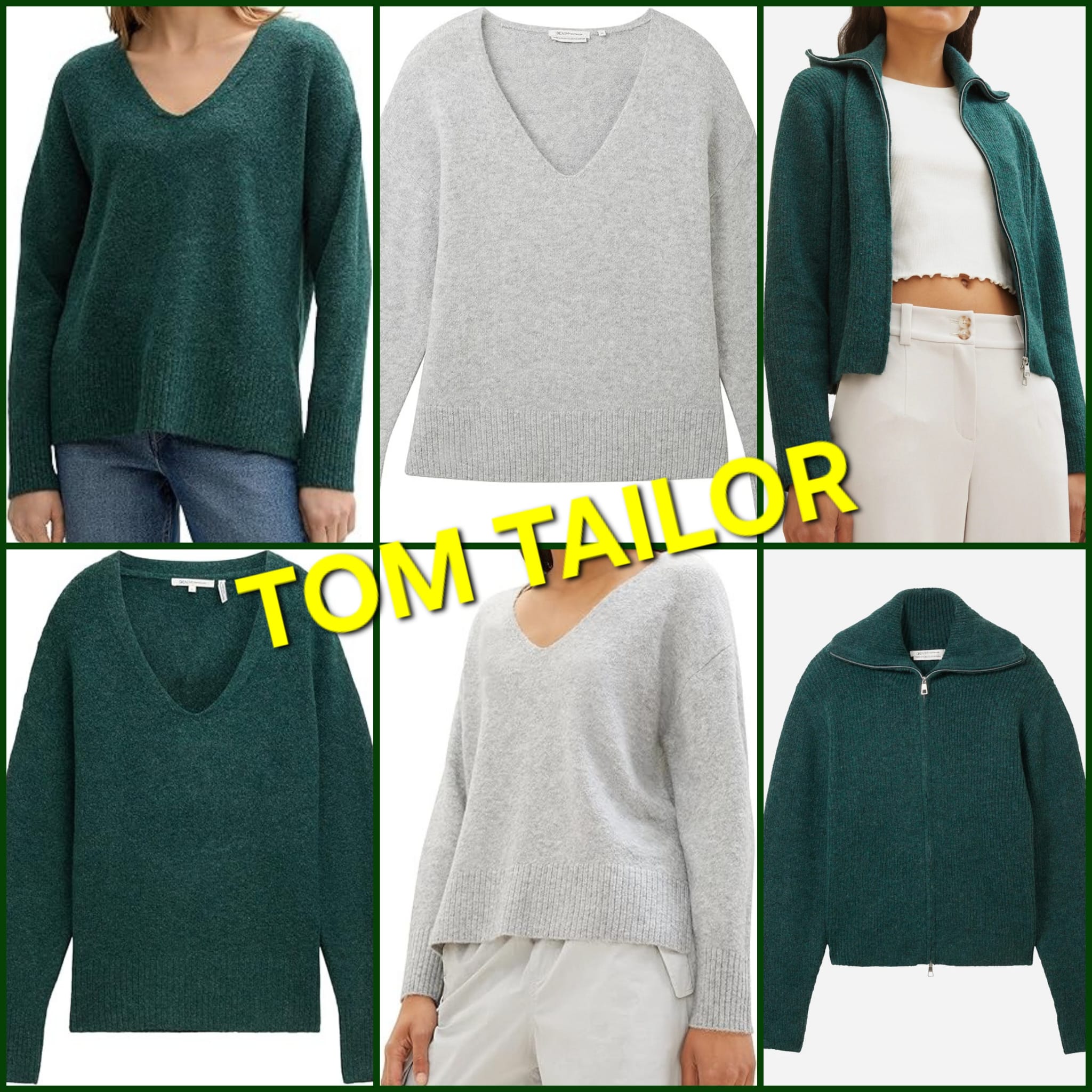020256 Pulls pour femmes Tom Tailor