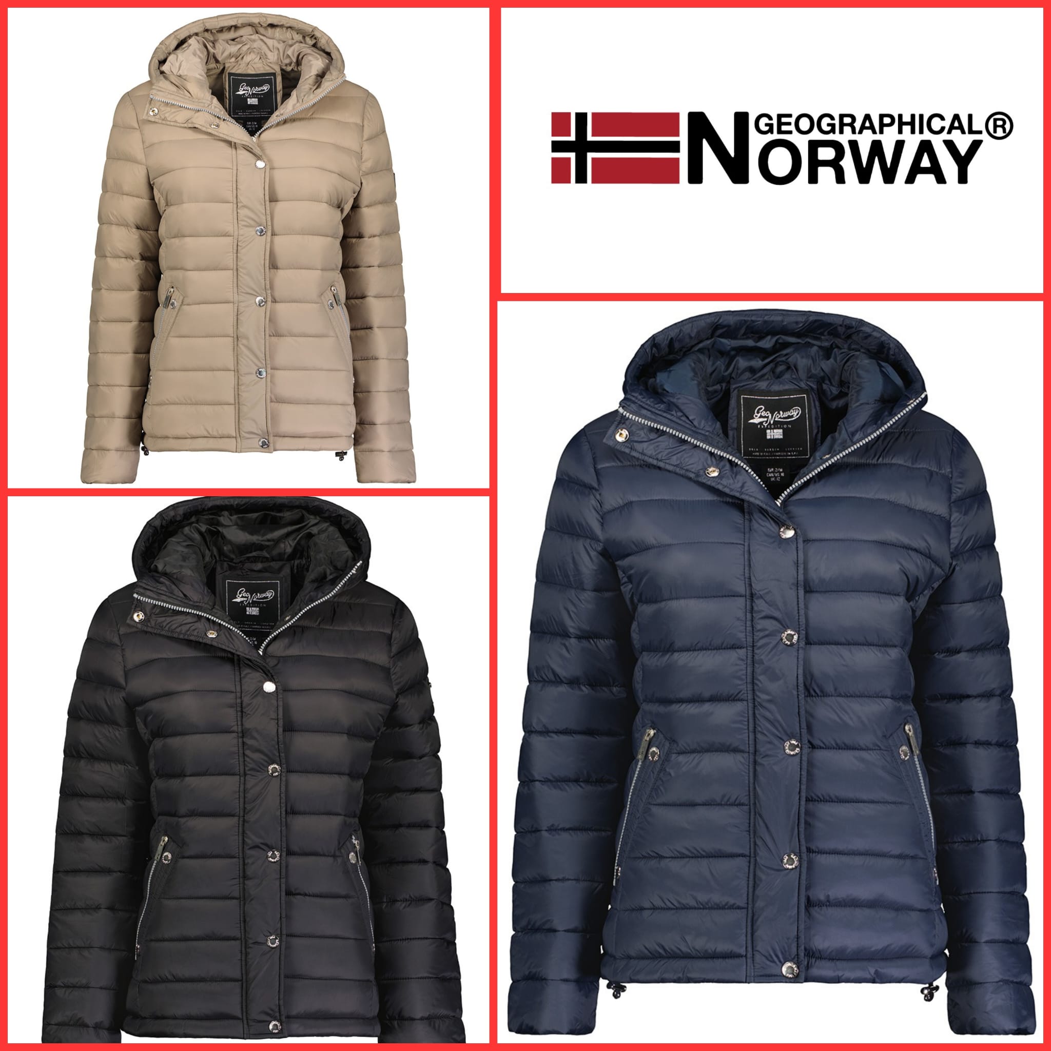 050013 Damenjacke Geographical Norway - Model WW2298