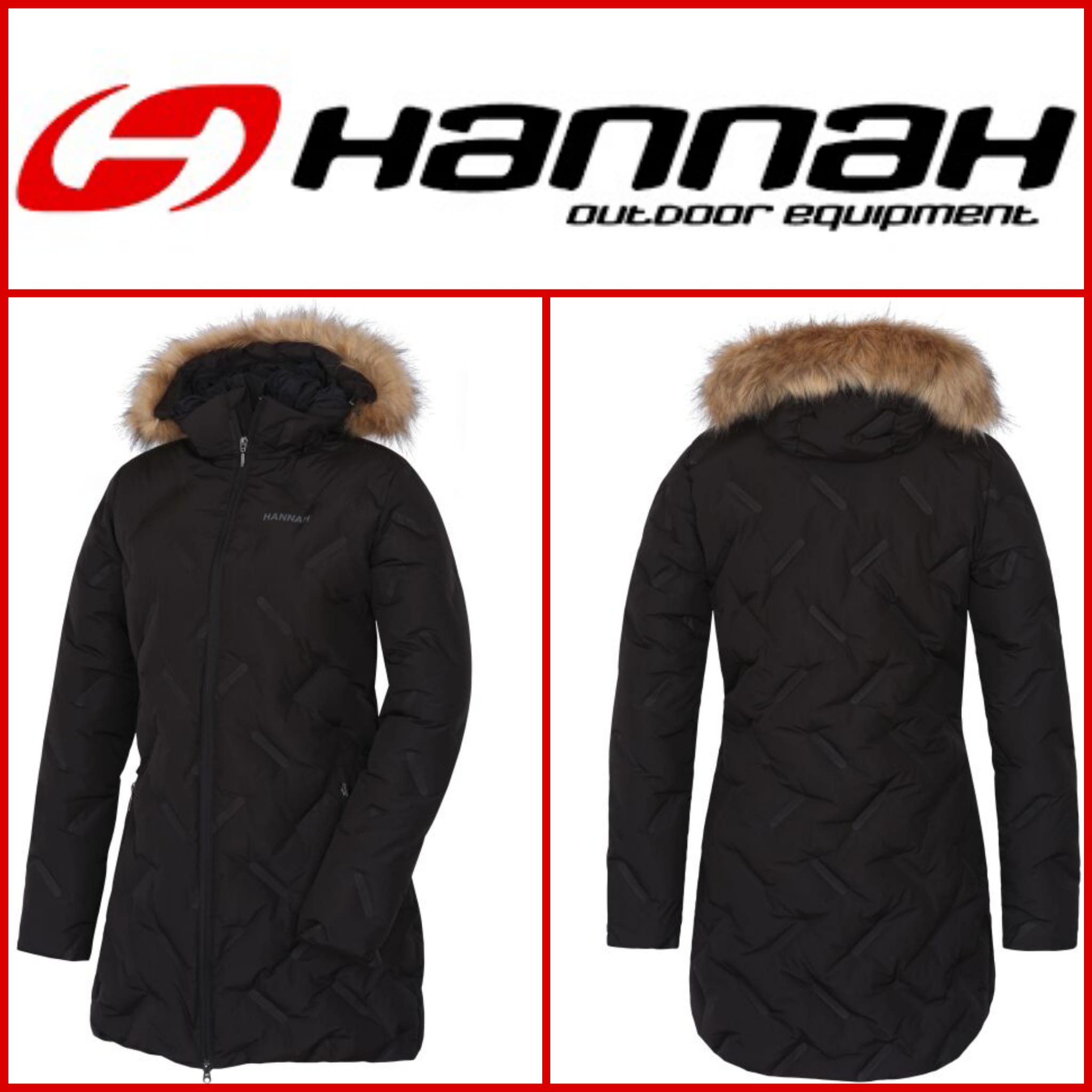050206 Langer Damen-Daunenmantel von Hannah