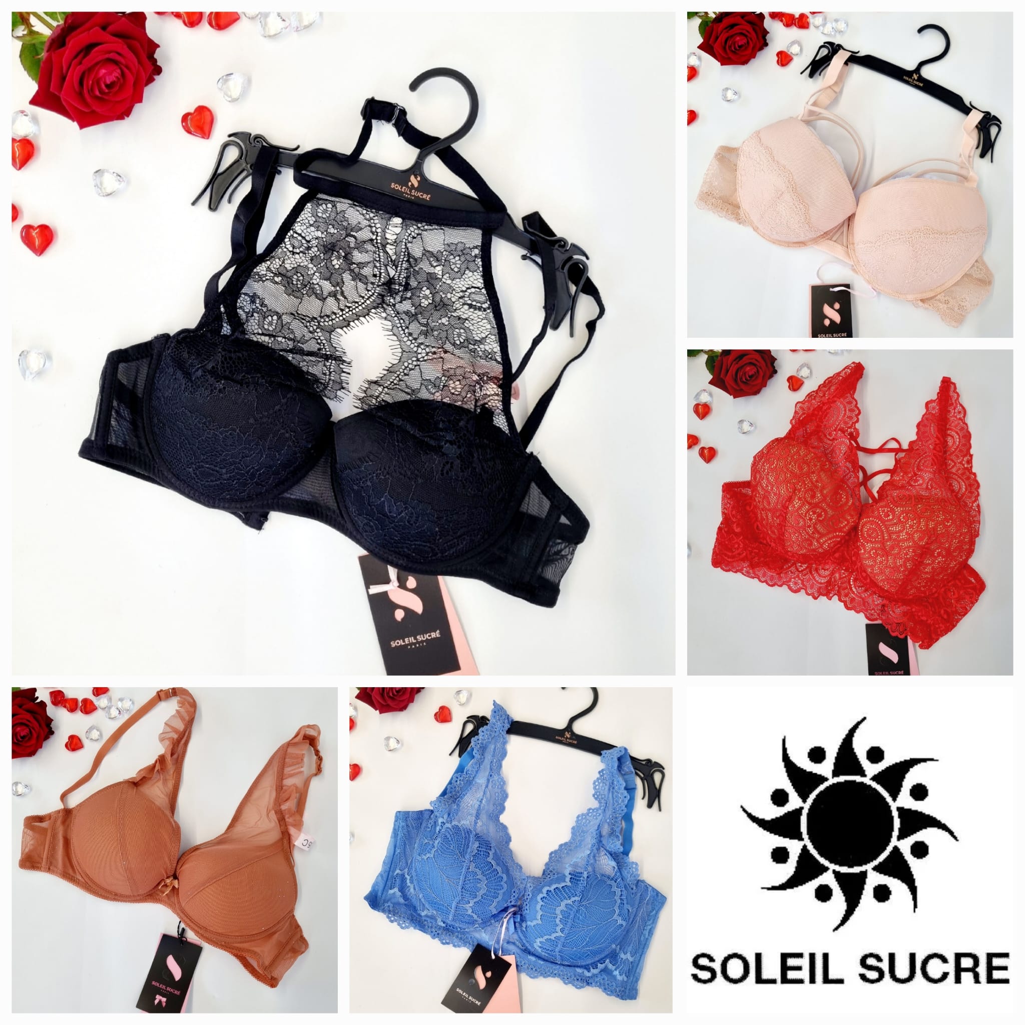 070065 Damen-BHs-Mix von Soleil Sucre
