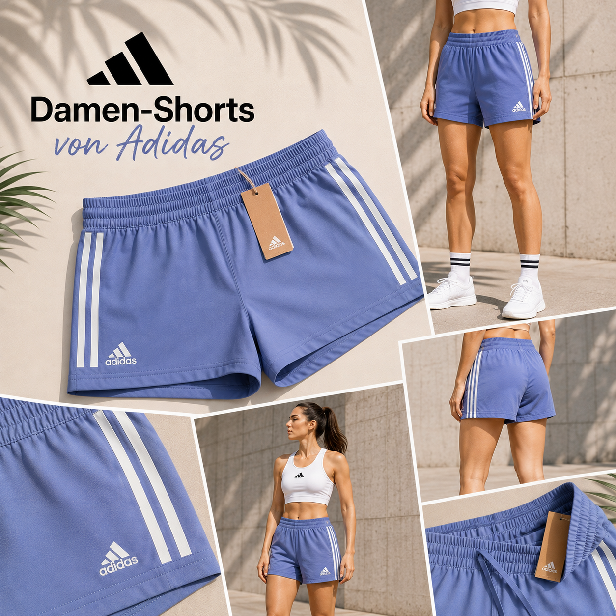 020300 Женские шорты Adidas