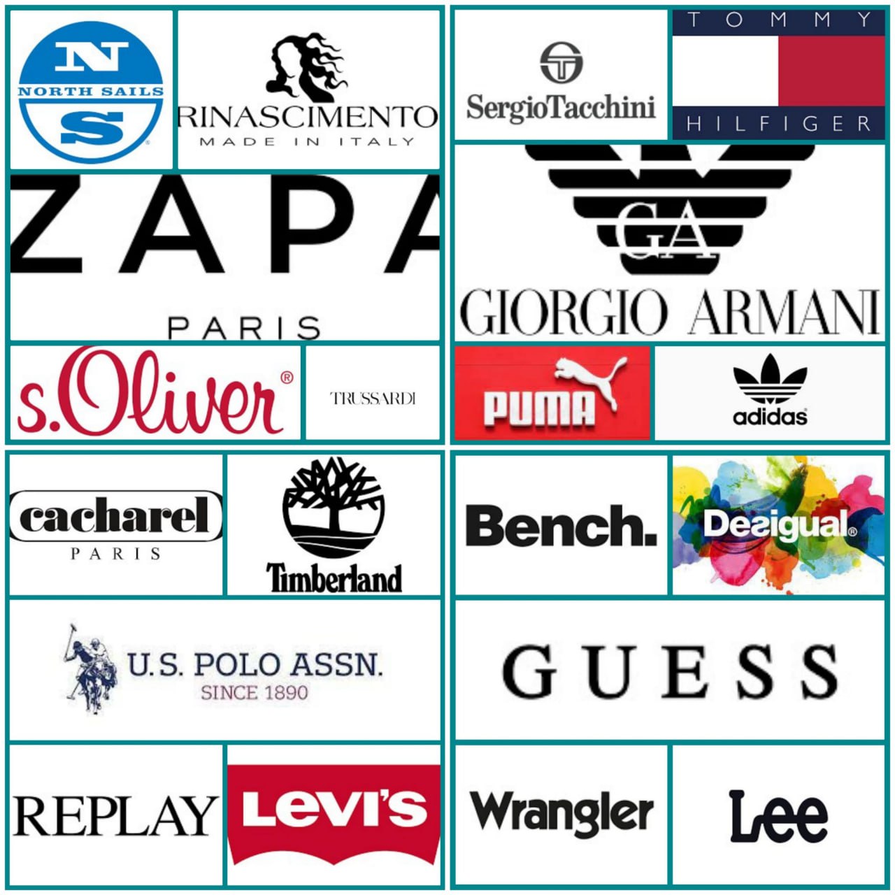 030001 Markenkleidung Mix