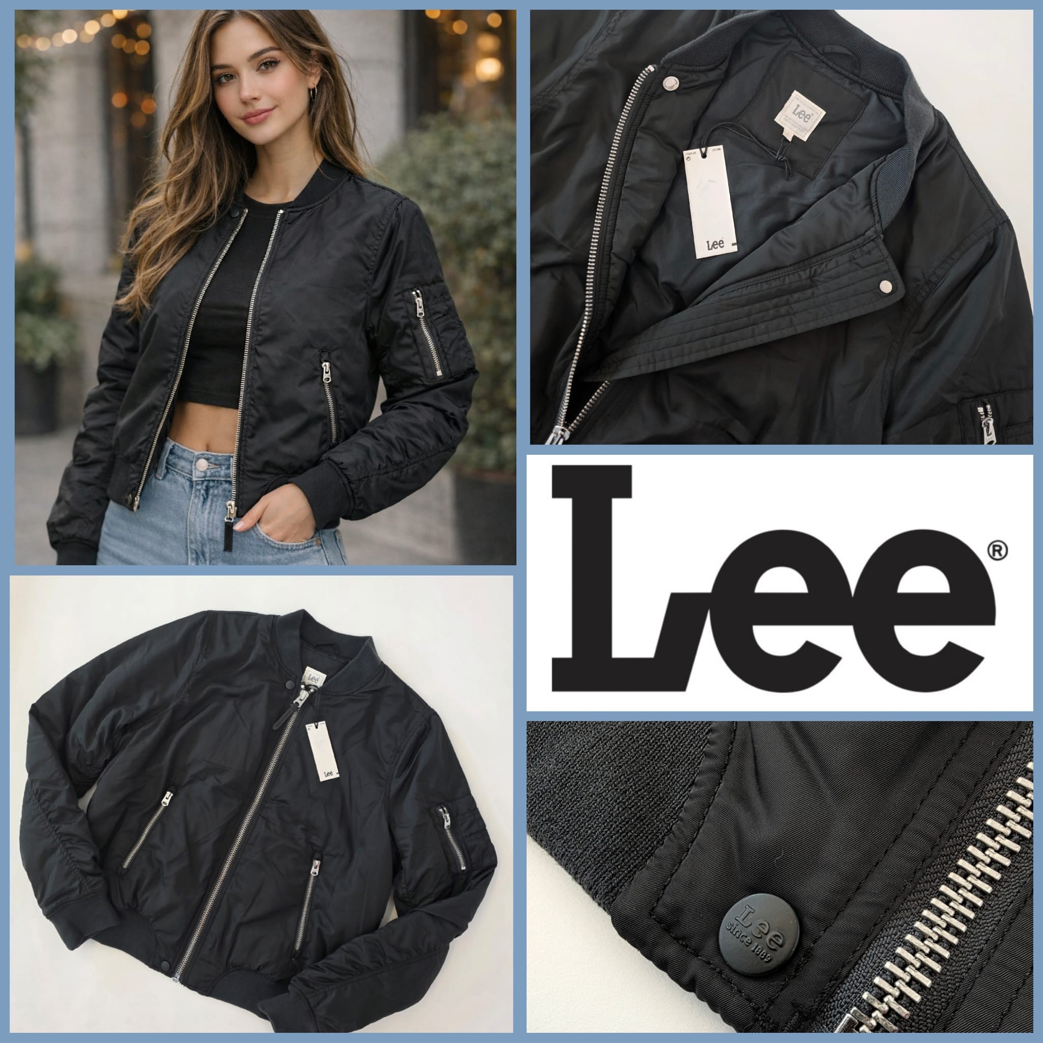 050224 Blouson bomber femme Lee