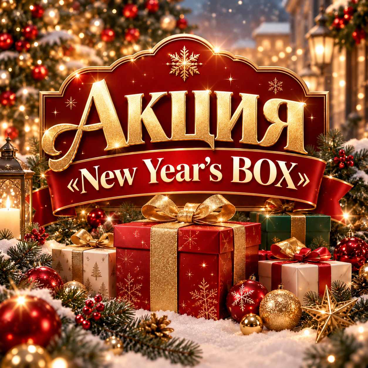 Новая акция «New Year's BOX»