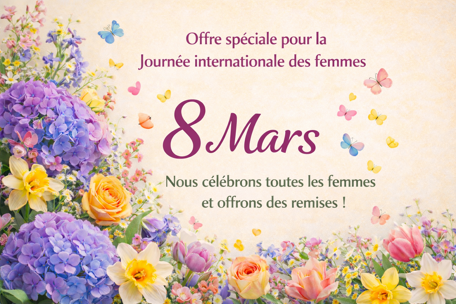 Chères femmes, chers partenaires!