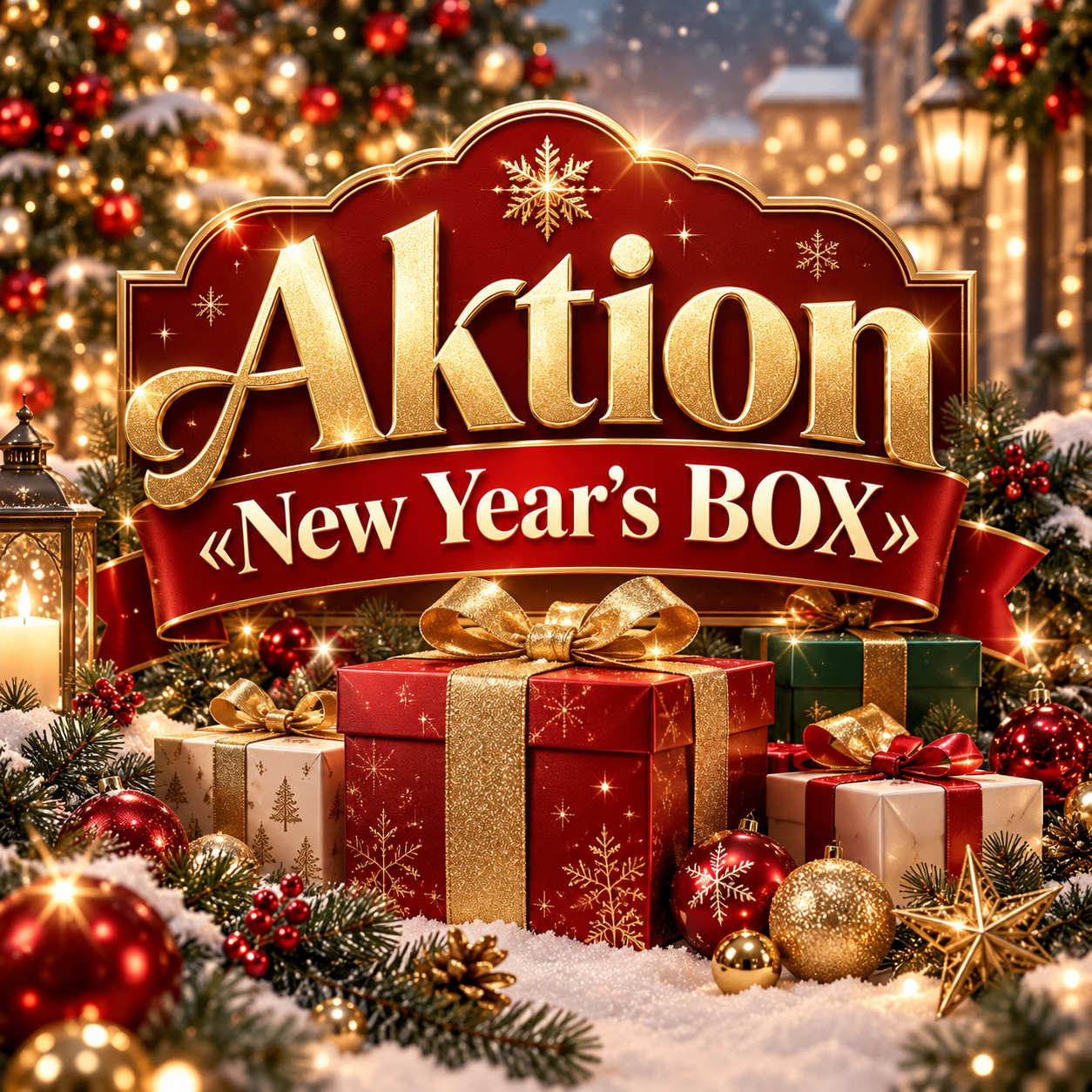 Neue Aktion „New Year's BOX“
