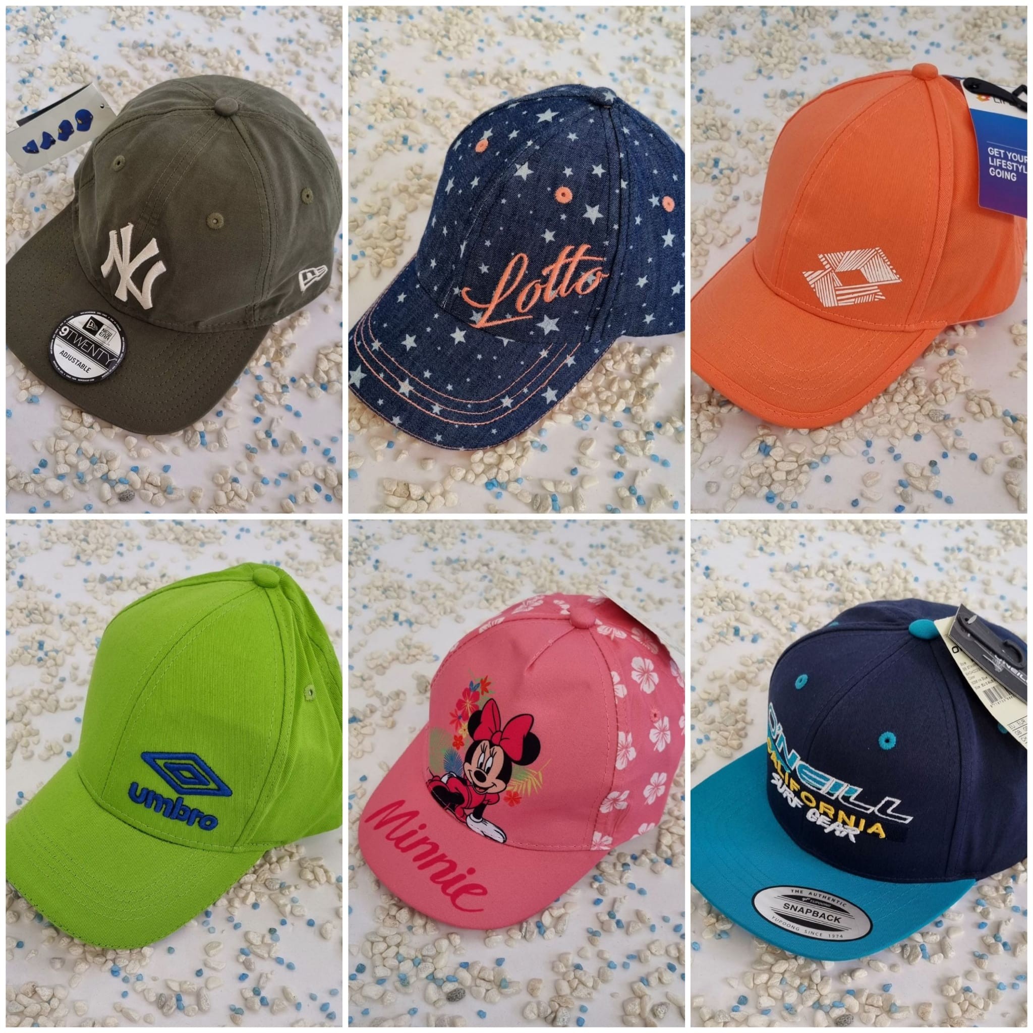 040001 Kids’ baseball caps