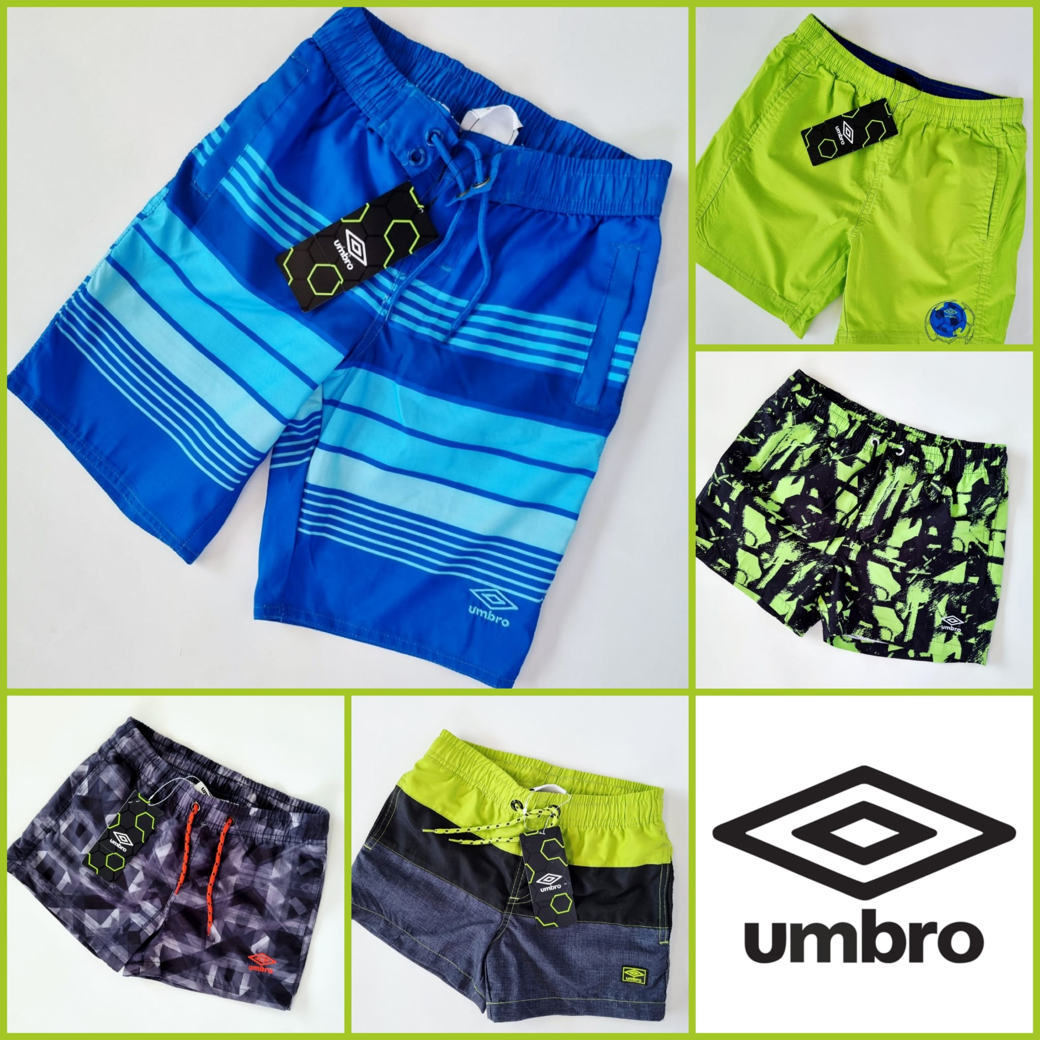 040059 Jungen-Badeshorts-Mix Umbro
