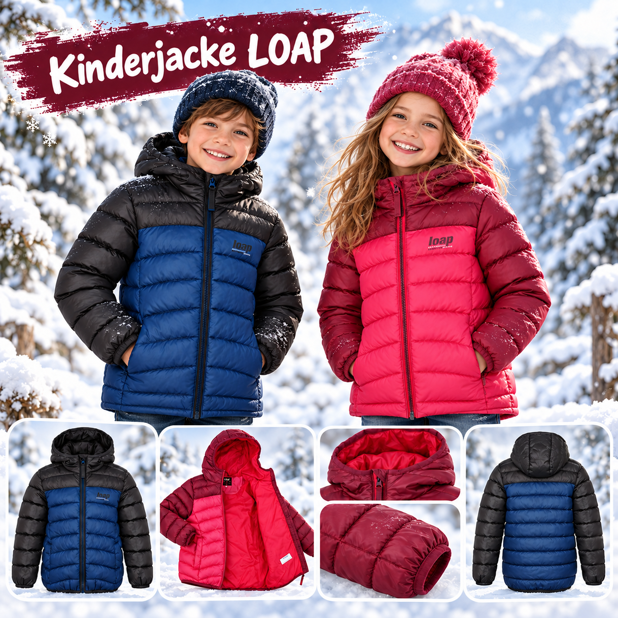 050153 Kinder- und Jugendjacke Loap