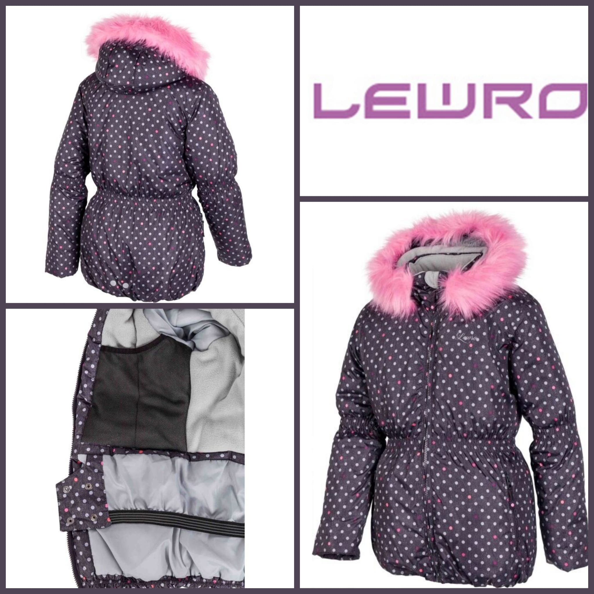 050154 Mädchen-Skijacke Lewro