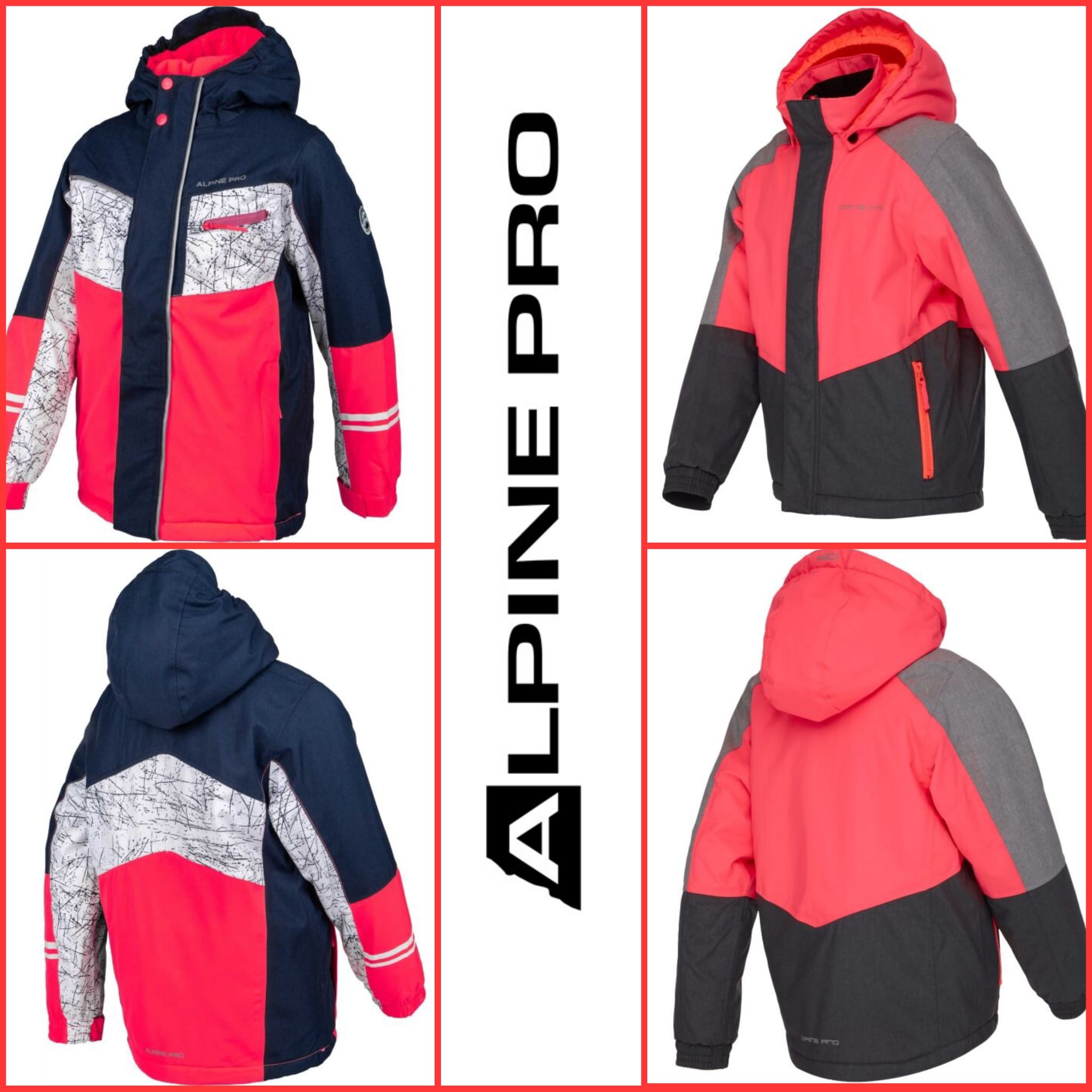 050169 Girls’ Ski Jackets Alpine Pro