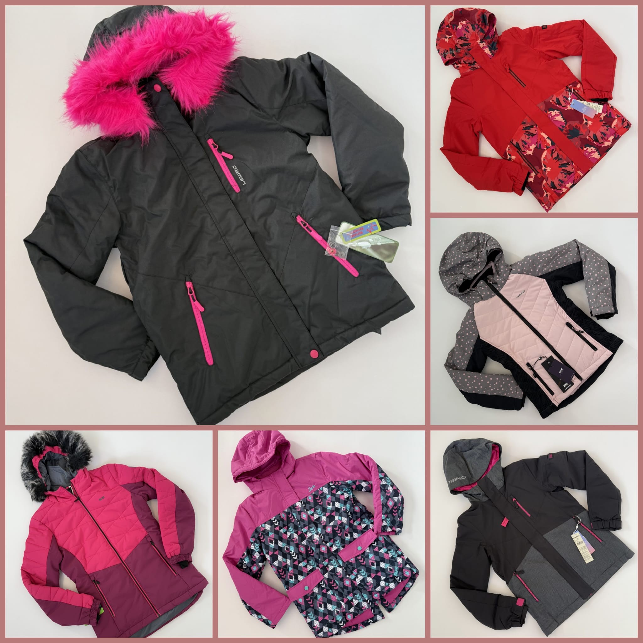 050217 Kids &amp; Teens Ski Jackets Mix