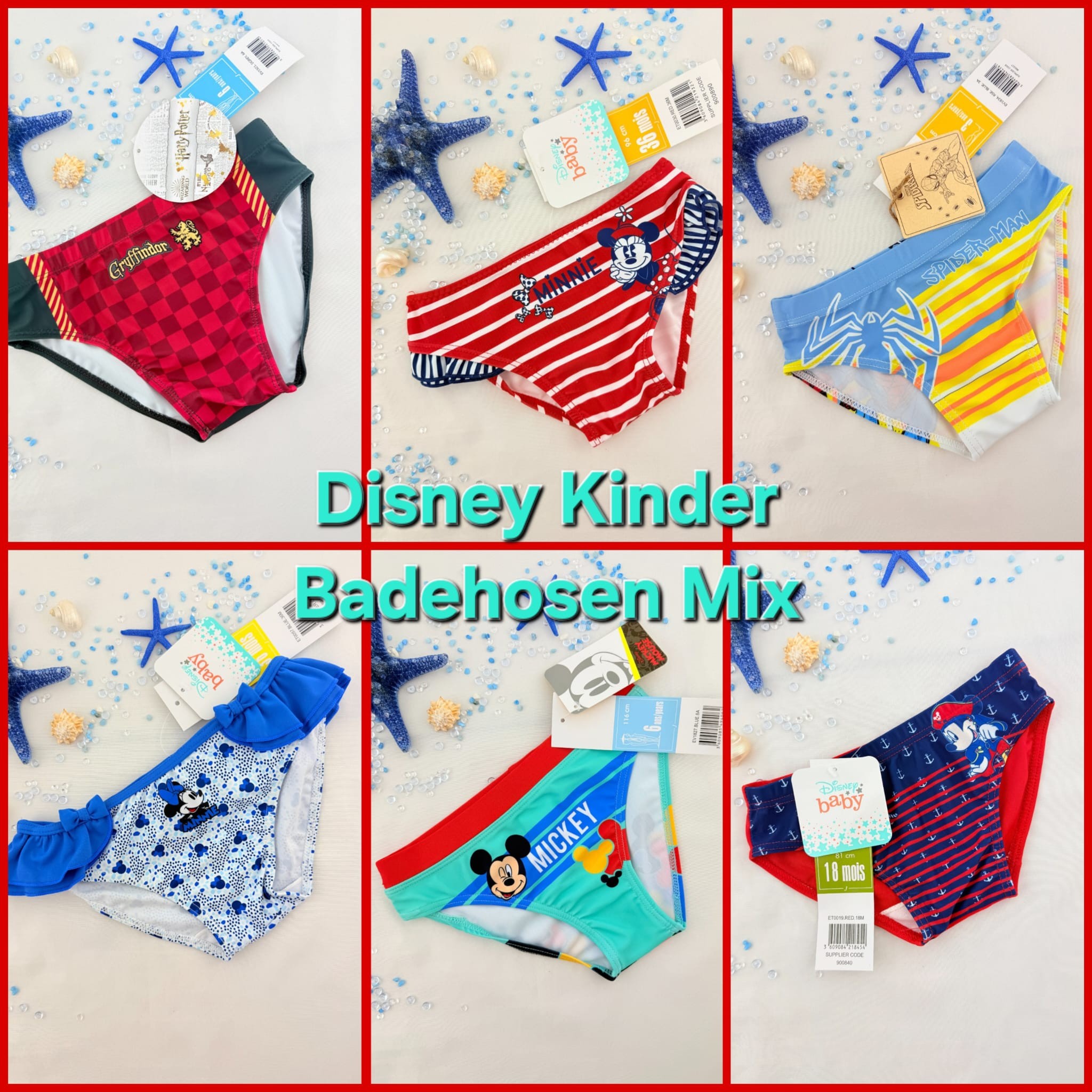 040088 Disney Kids' Swimwear Mix