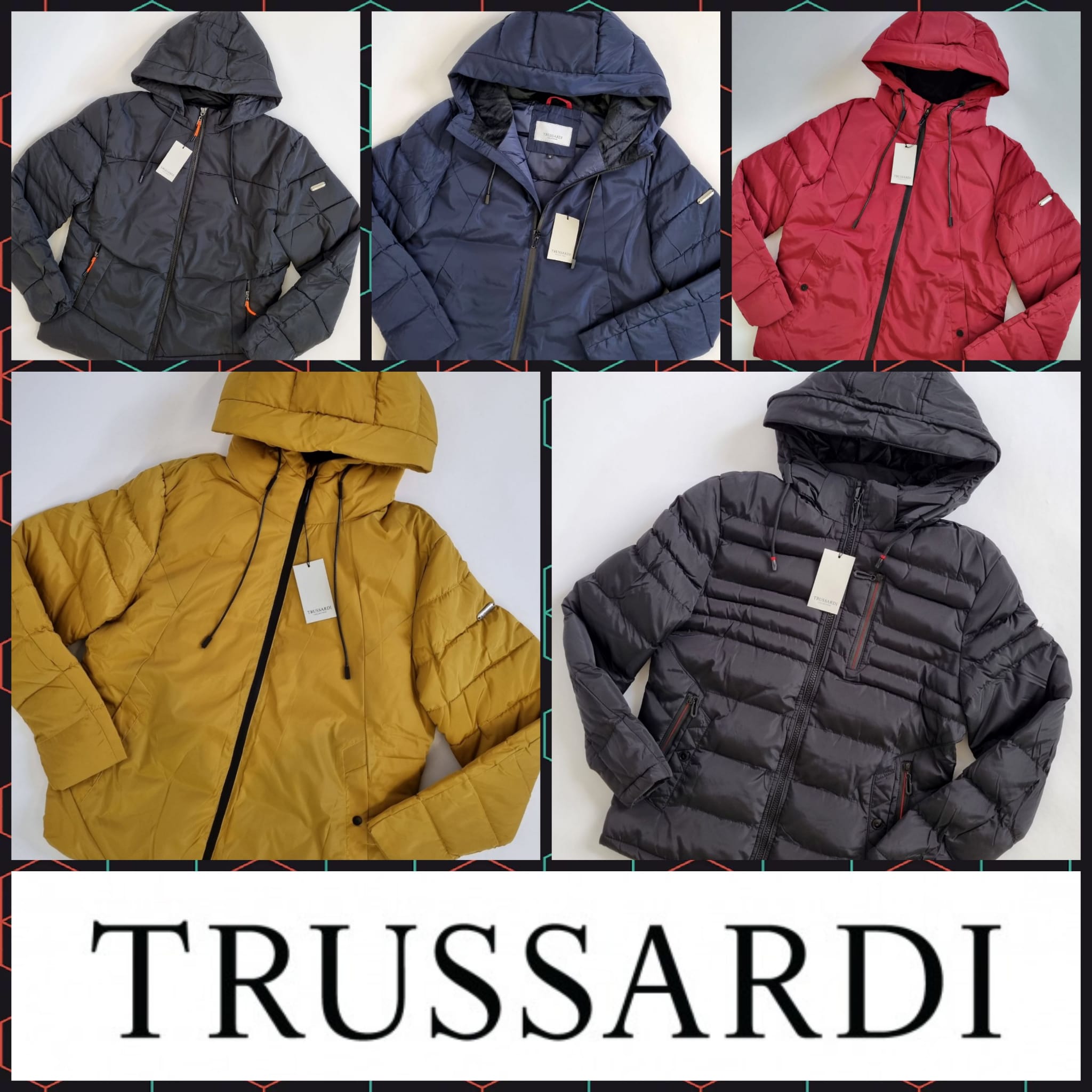 Trussardi jackets for men