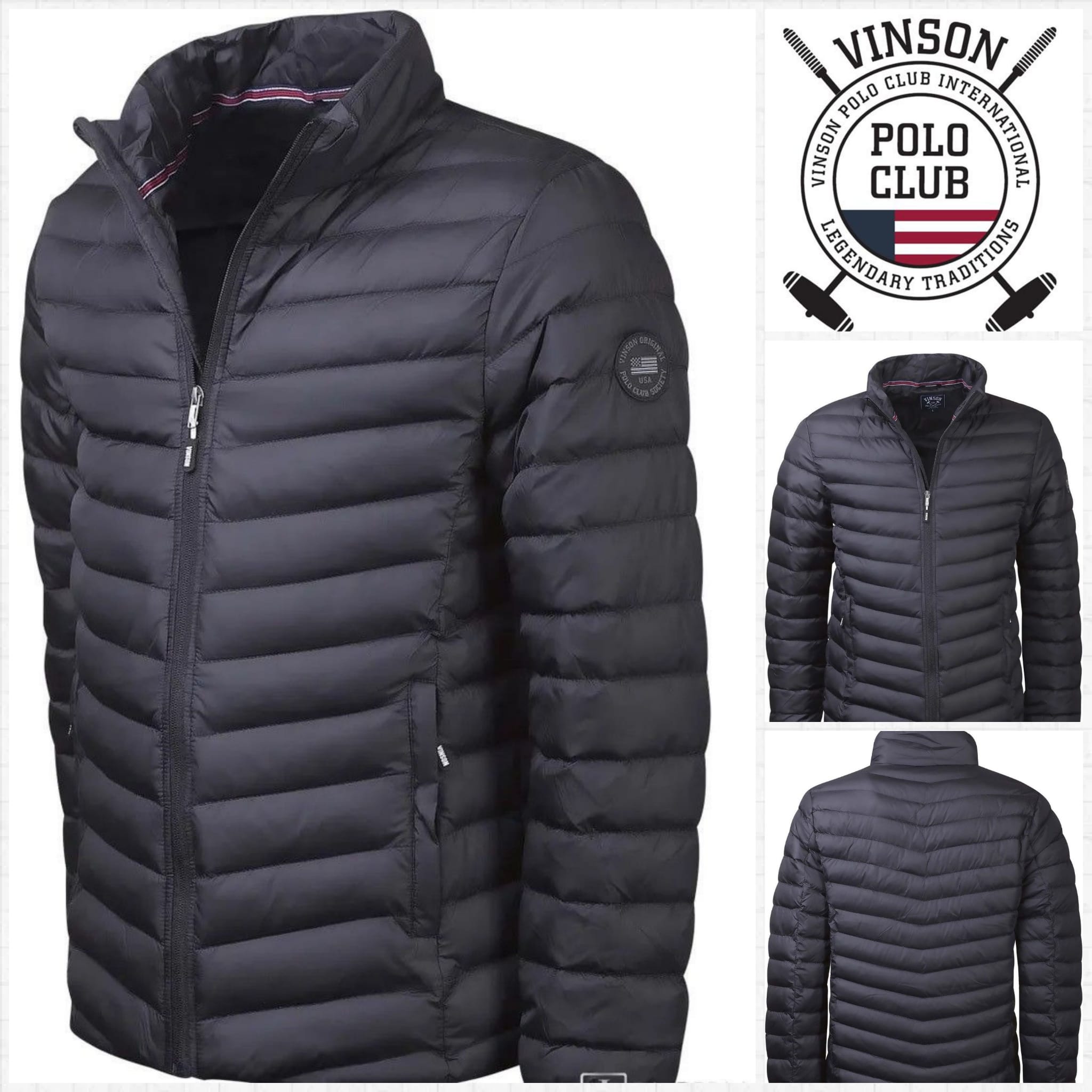 Men's Jackets from Vinson Polo Club