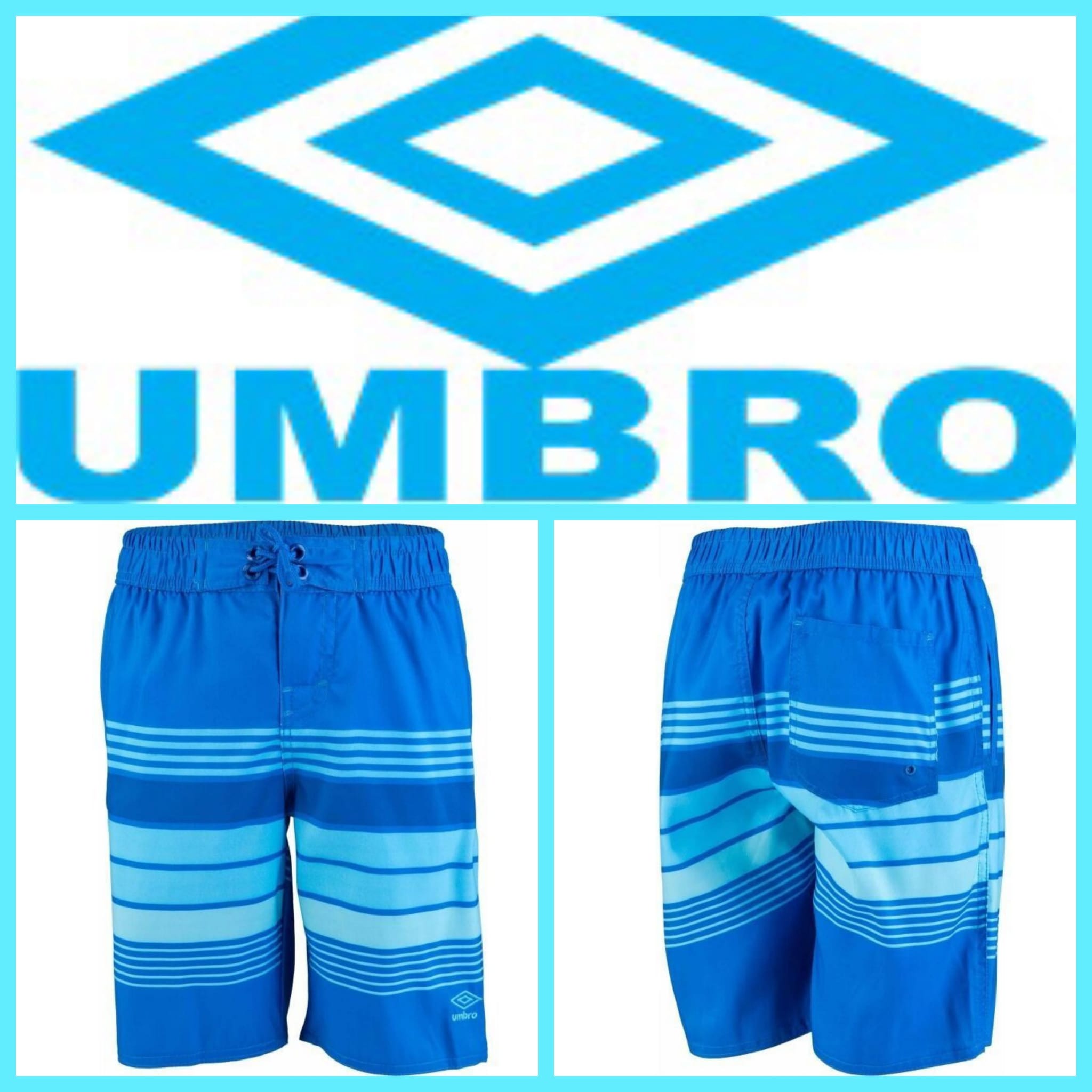 UMBRO Teen Beach Shorts