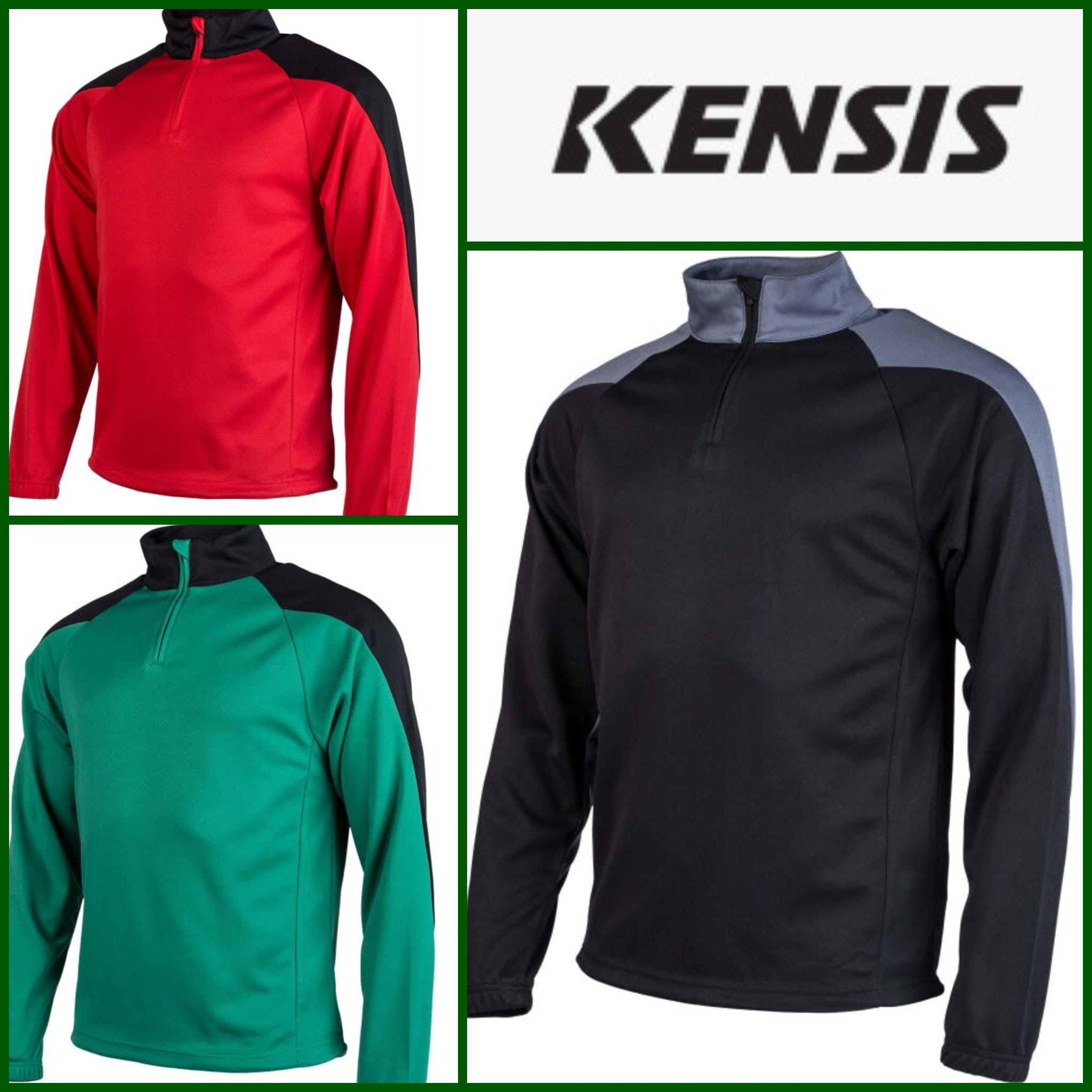 010097 Longsleeves de sport pour hommes Kensis