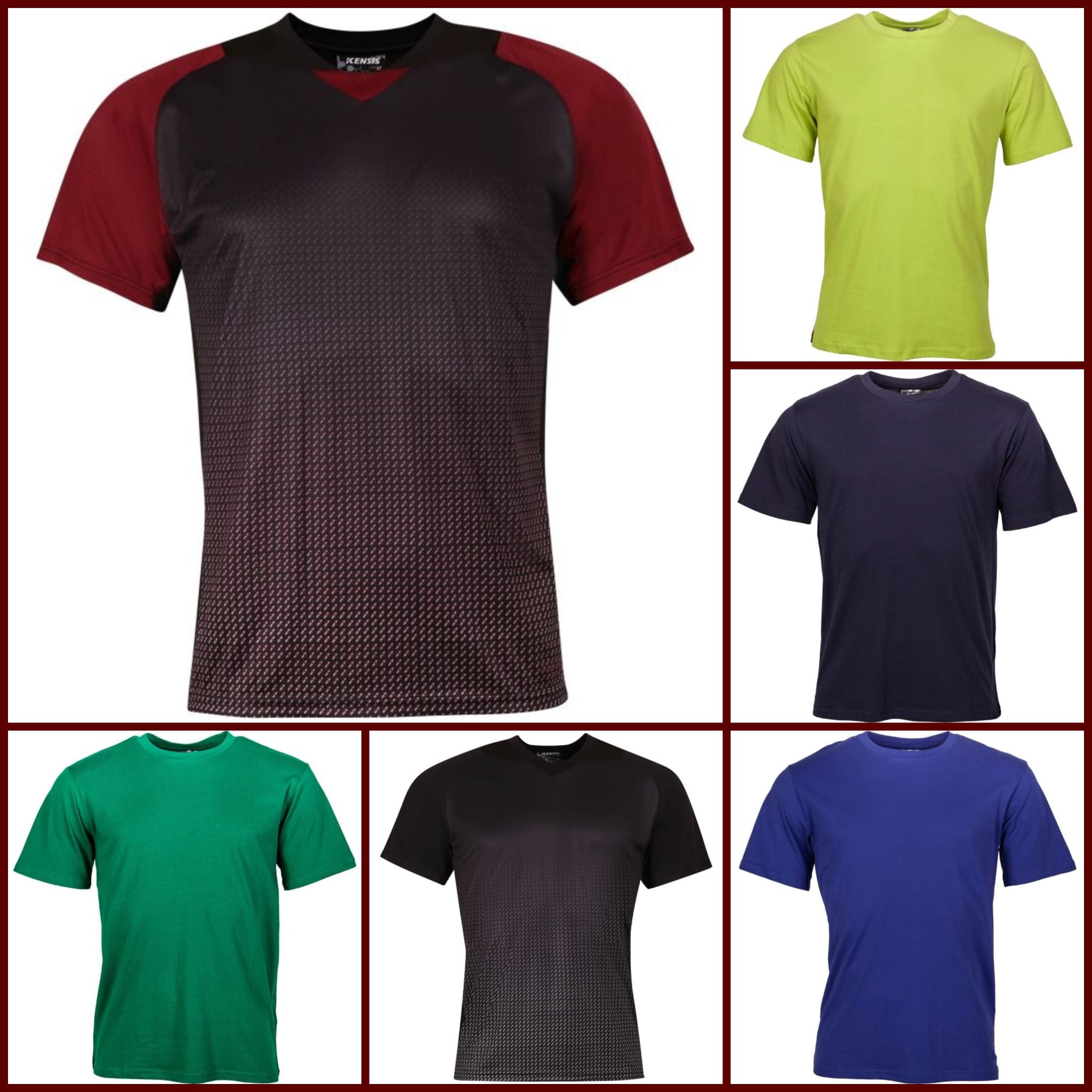 010102 Herren-T-Shirt-Mix von Kensis