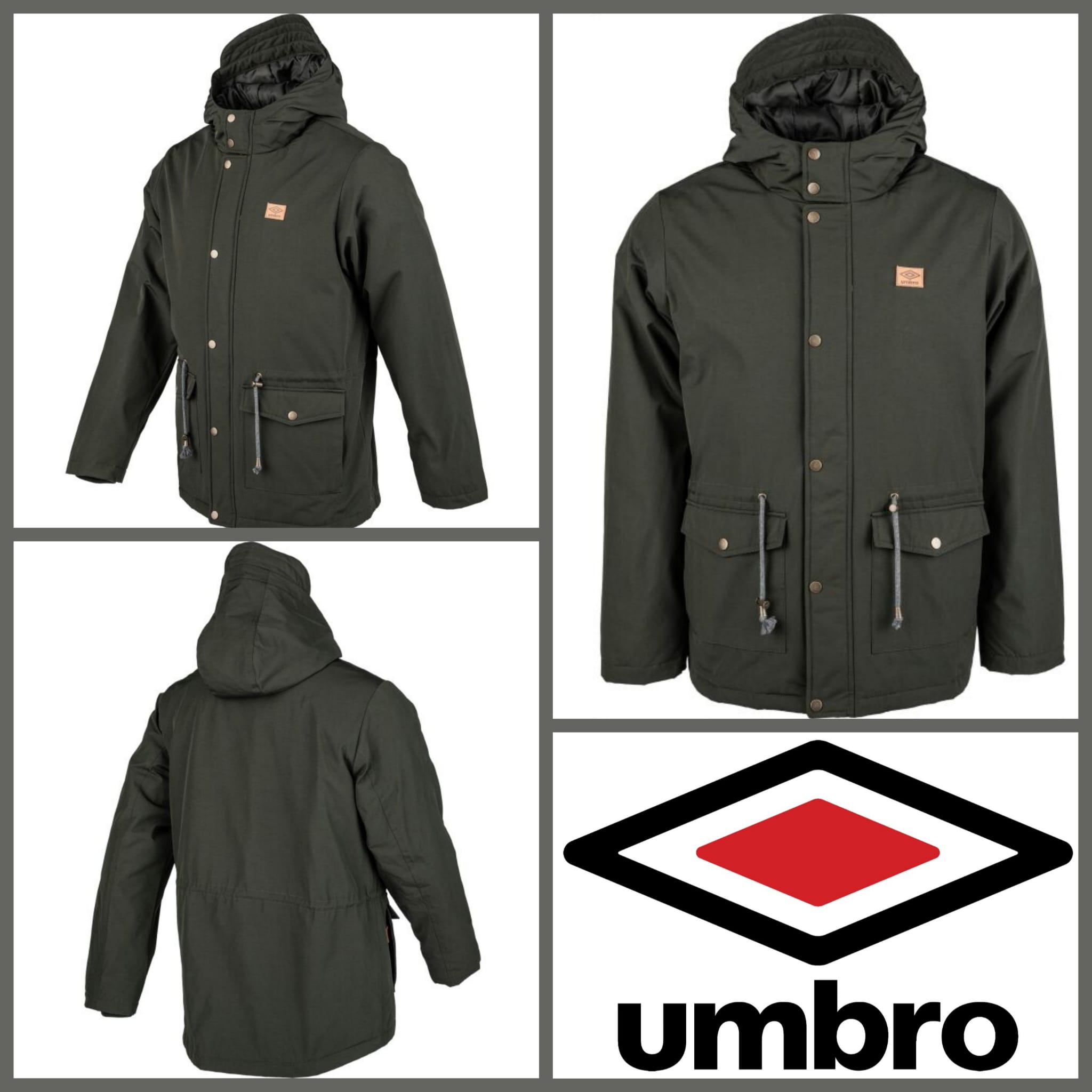 050161 Мужская тёплая куртка Umbro