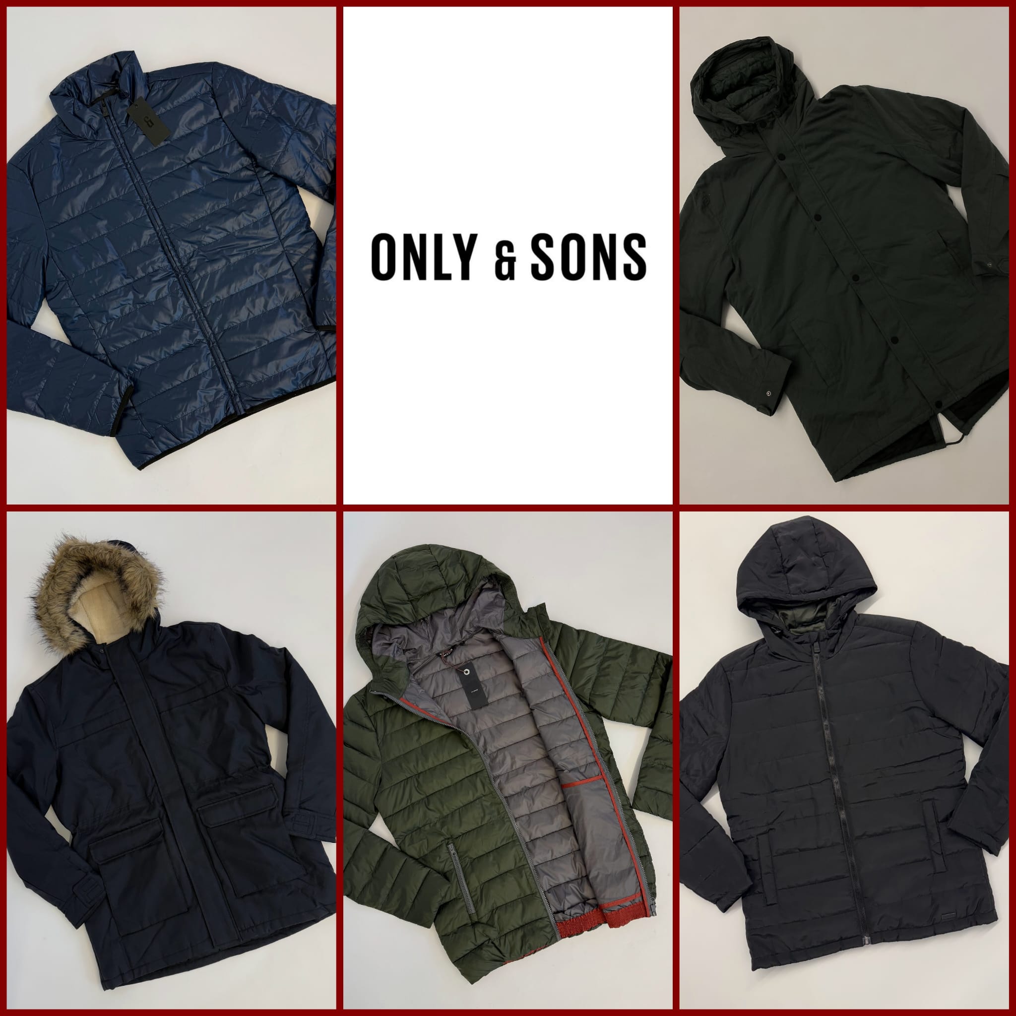 050205 Mix Herrenjacken Only &amp; Sons