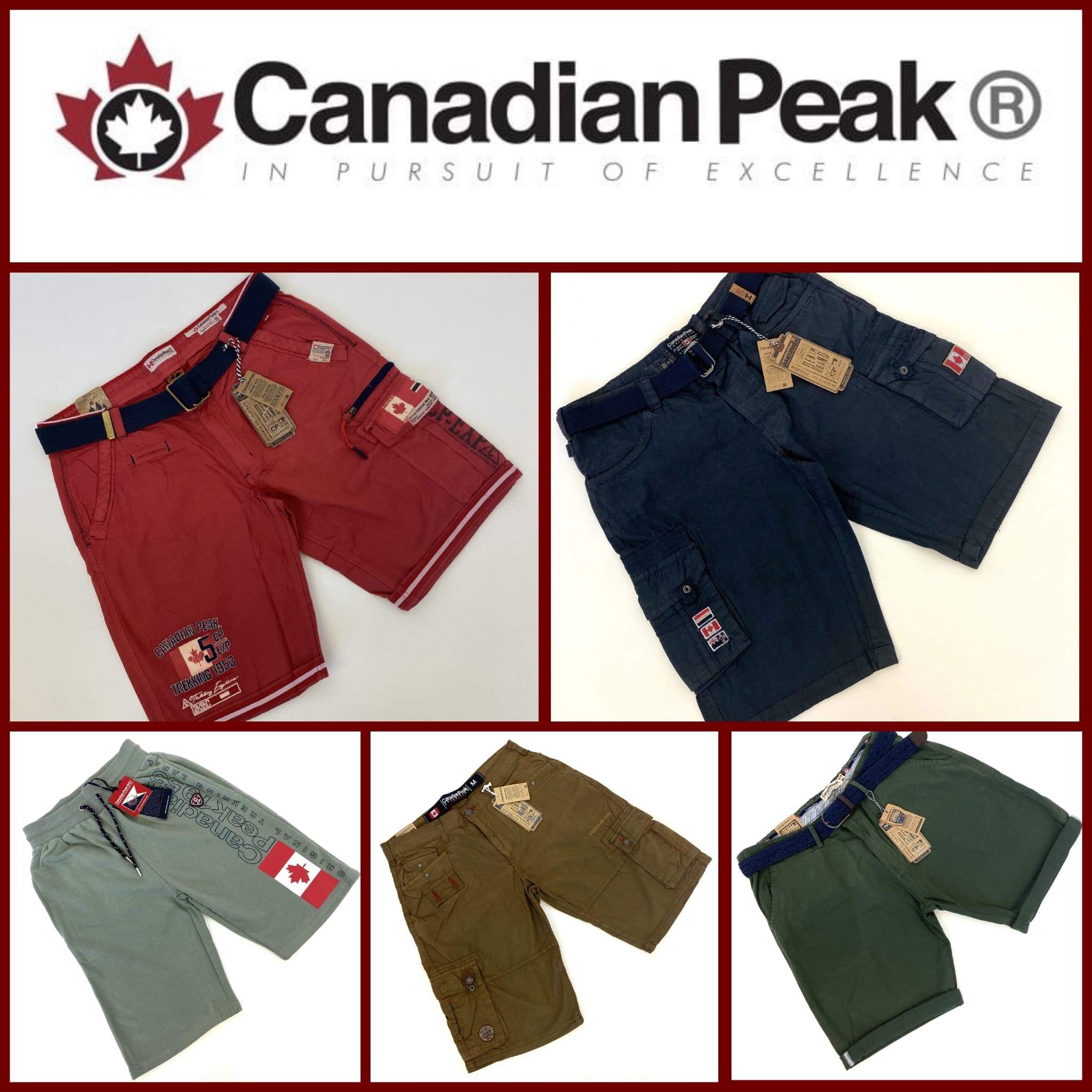 010107 Herren-Shorts Mix Canadian Peak