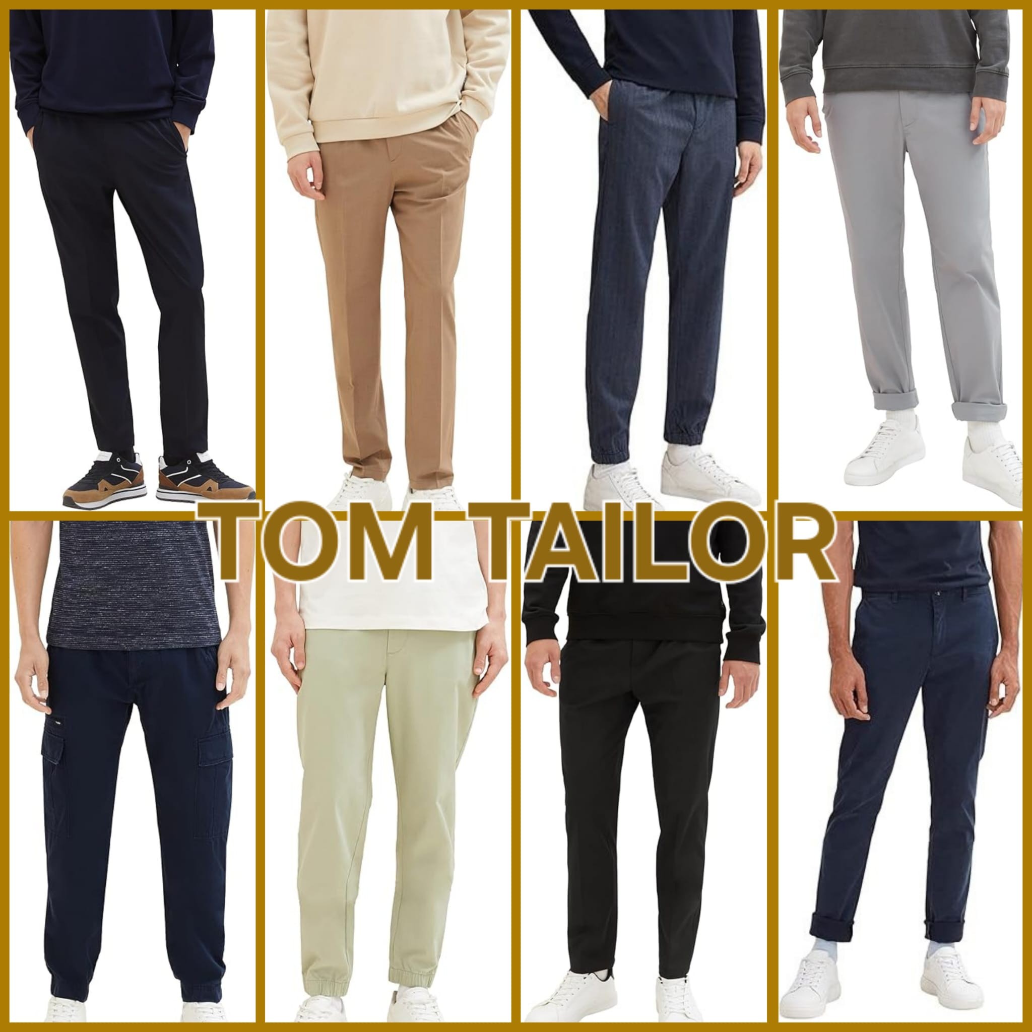 010118 Herrenhosen Mix Tom Tailor