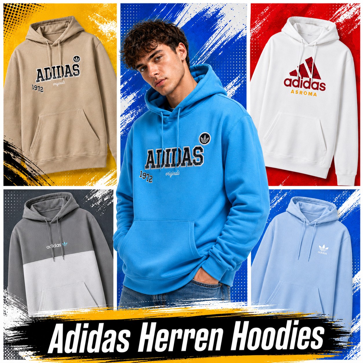010126 Adidas Men's Hoodies