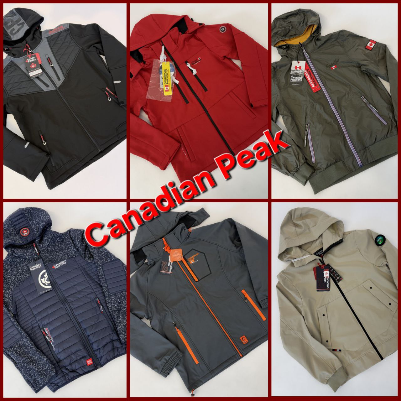 050223 Микс курток Canadian Peak
