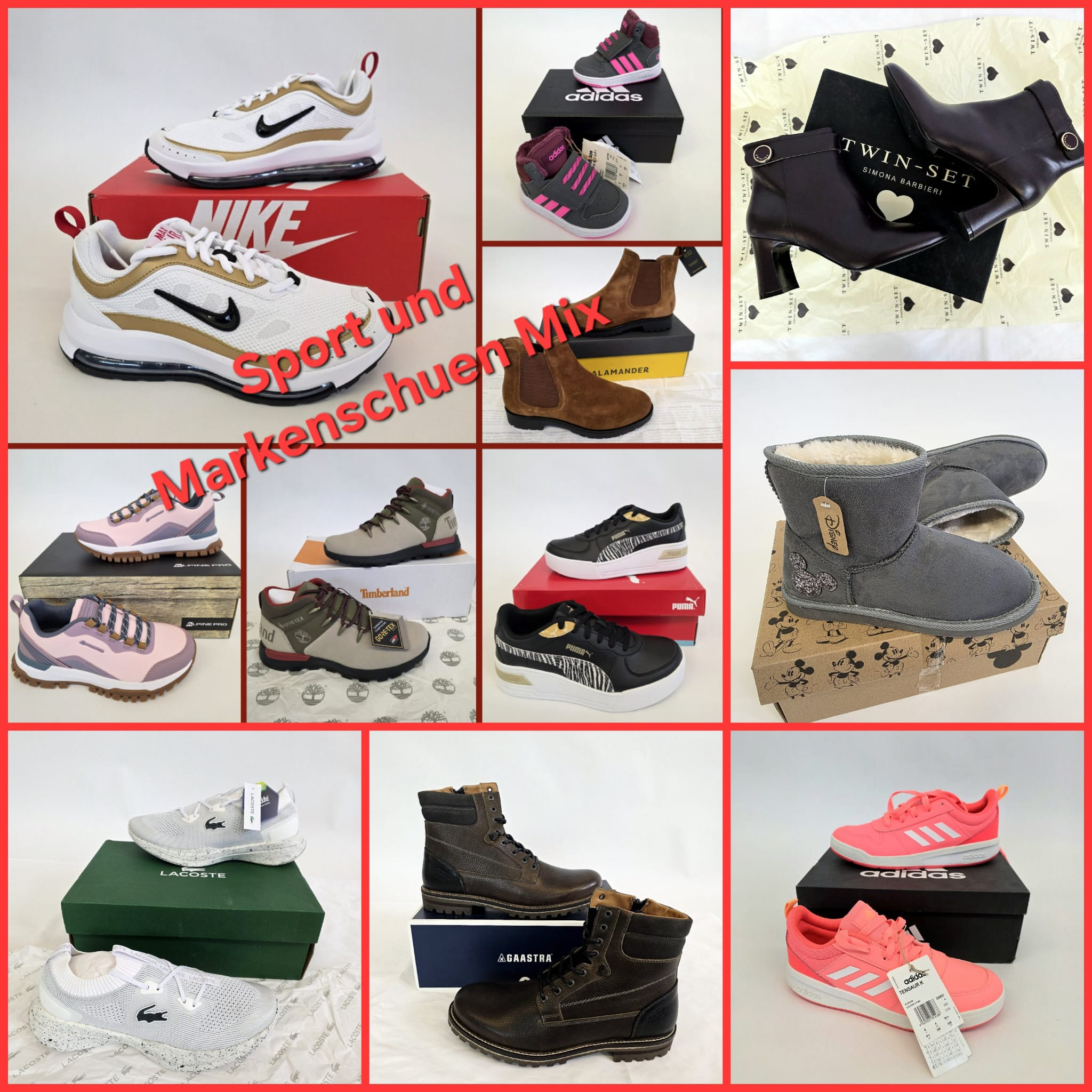 060082 Mix Sport- und Markenschuhe
