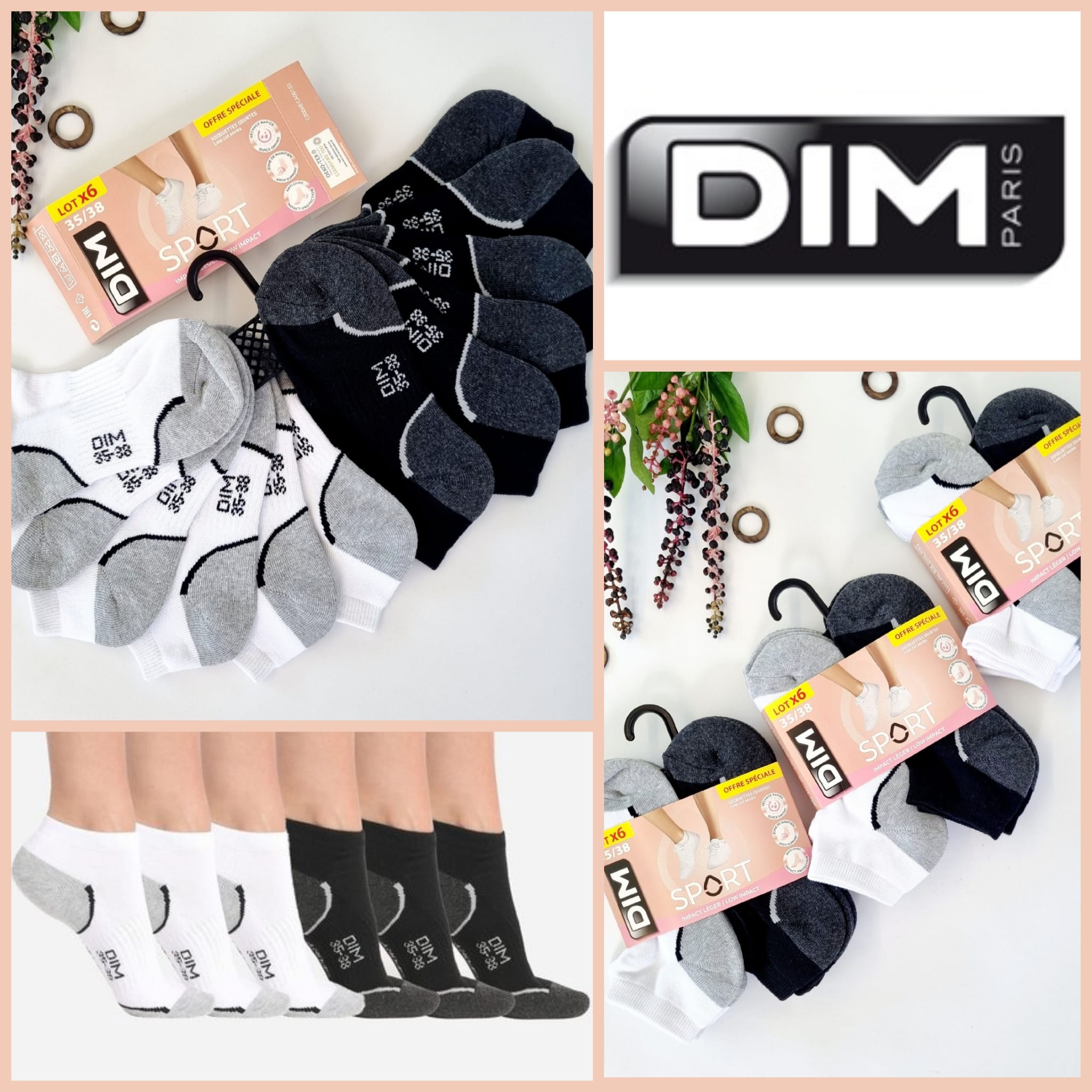 070064 Sports socks unisex by DIM
