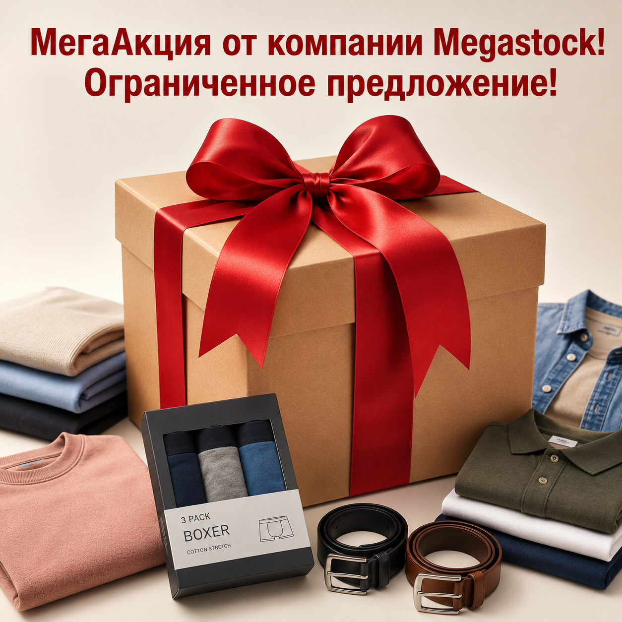 МегаАкция от компании Megastock! Микс от Zalando + подарок
