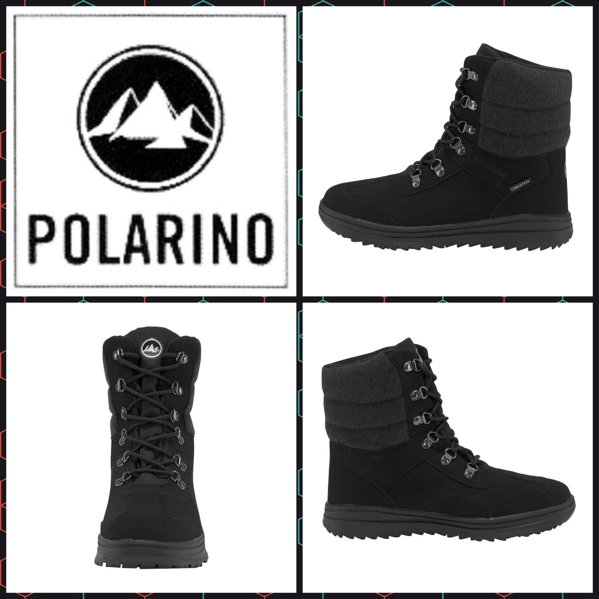 Polarino winter boots for women