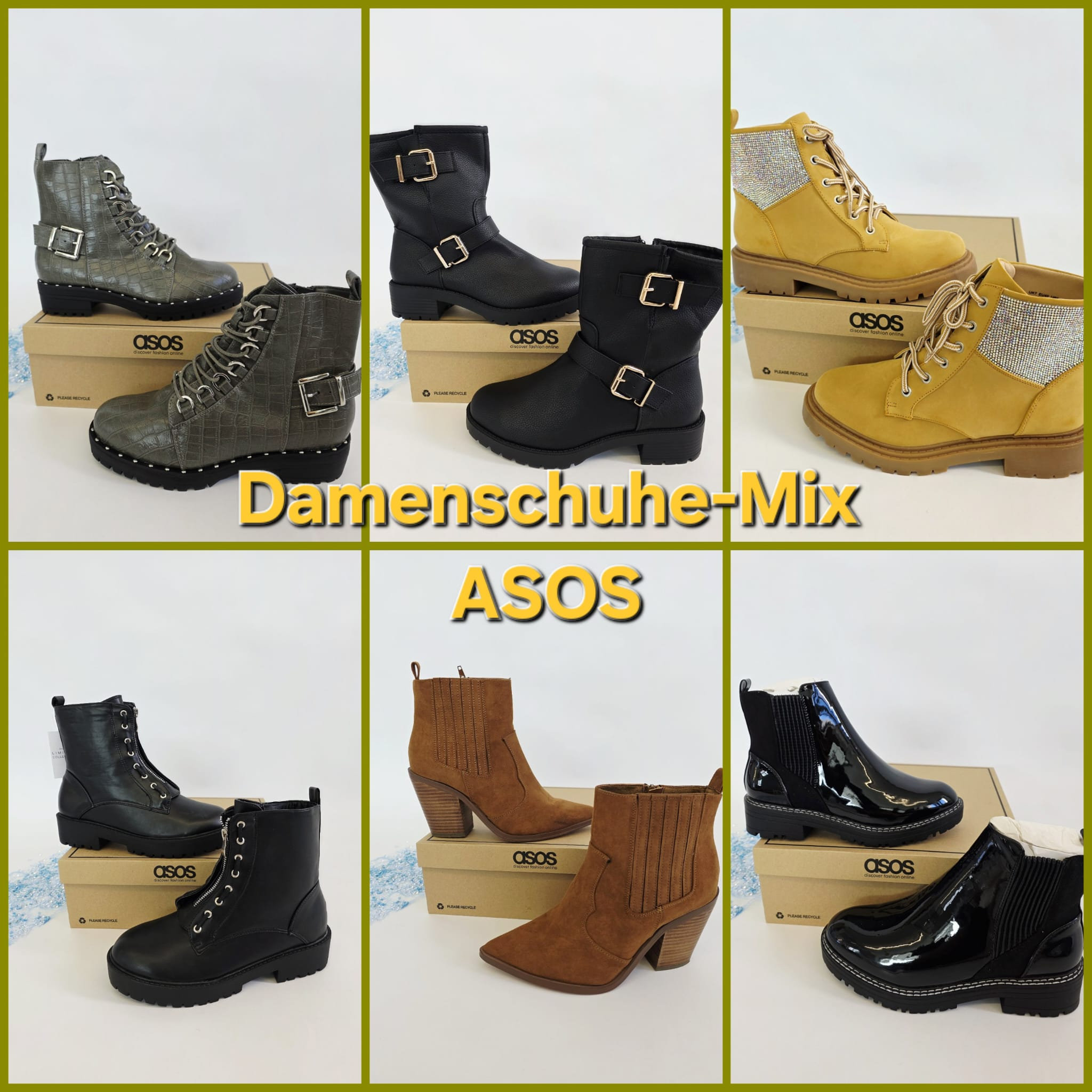 060085 Mix de chaussures pour femmes ASOS