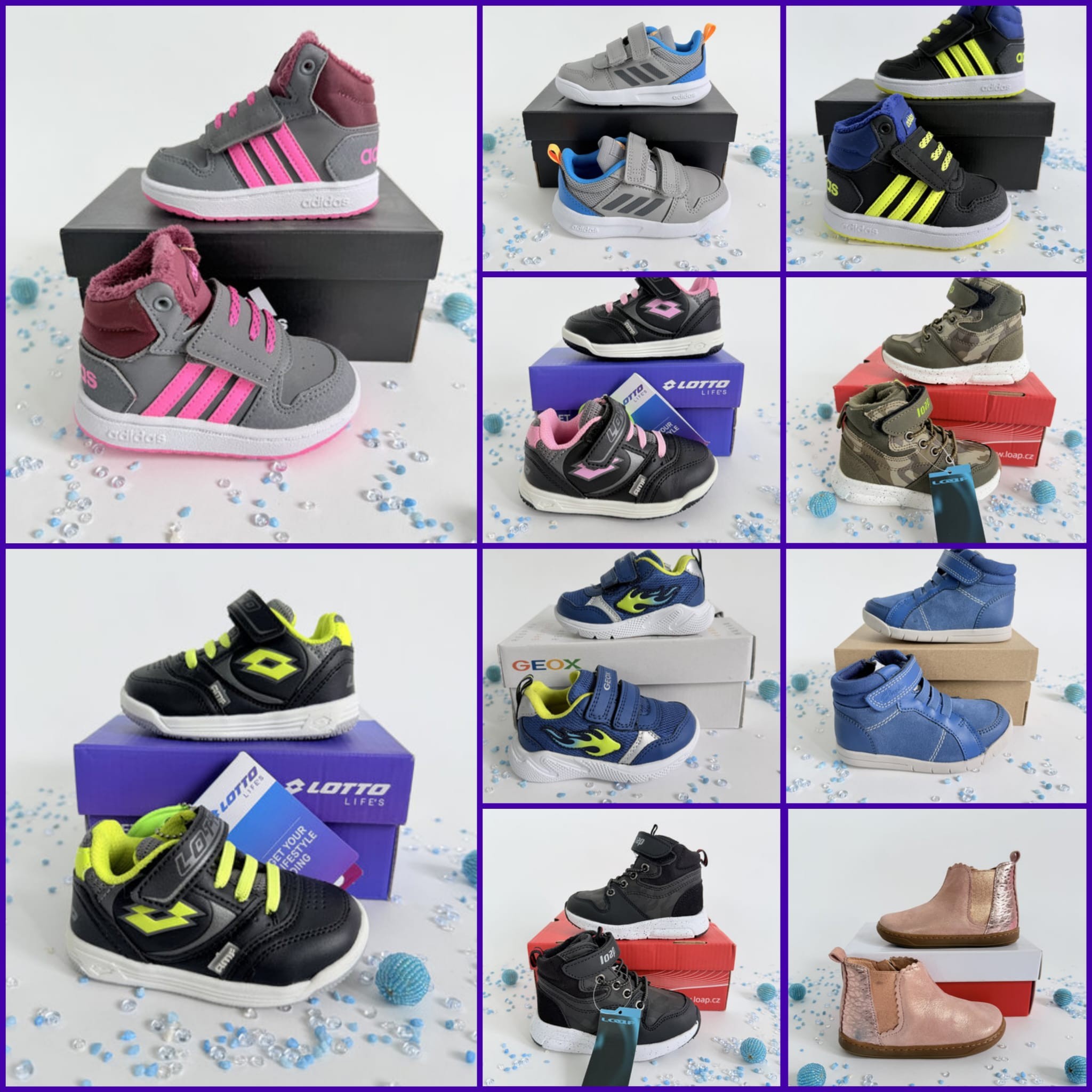 060120 Mix de chaussures enfant petites tailles