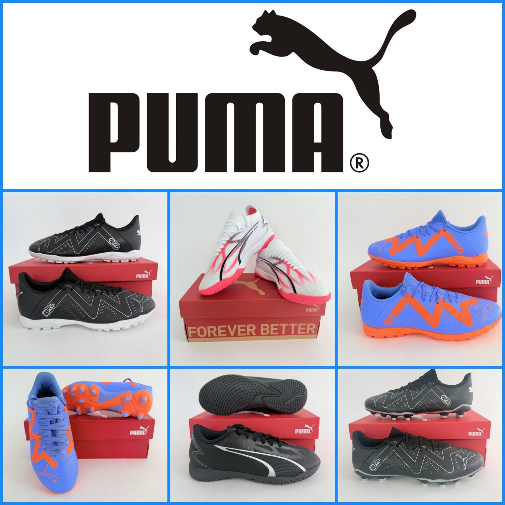 060122 Puma Fußballschuhe Mix