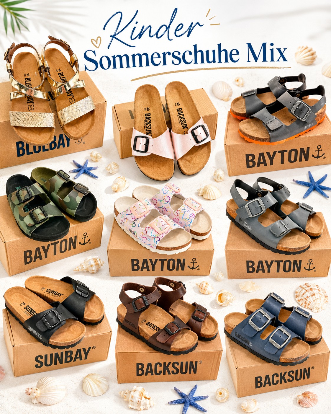 060131 Kinder Sommerschuhe Mix