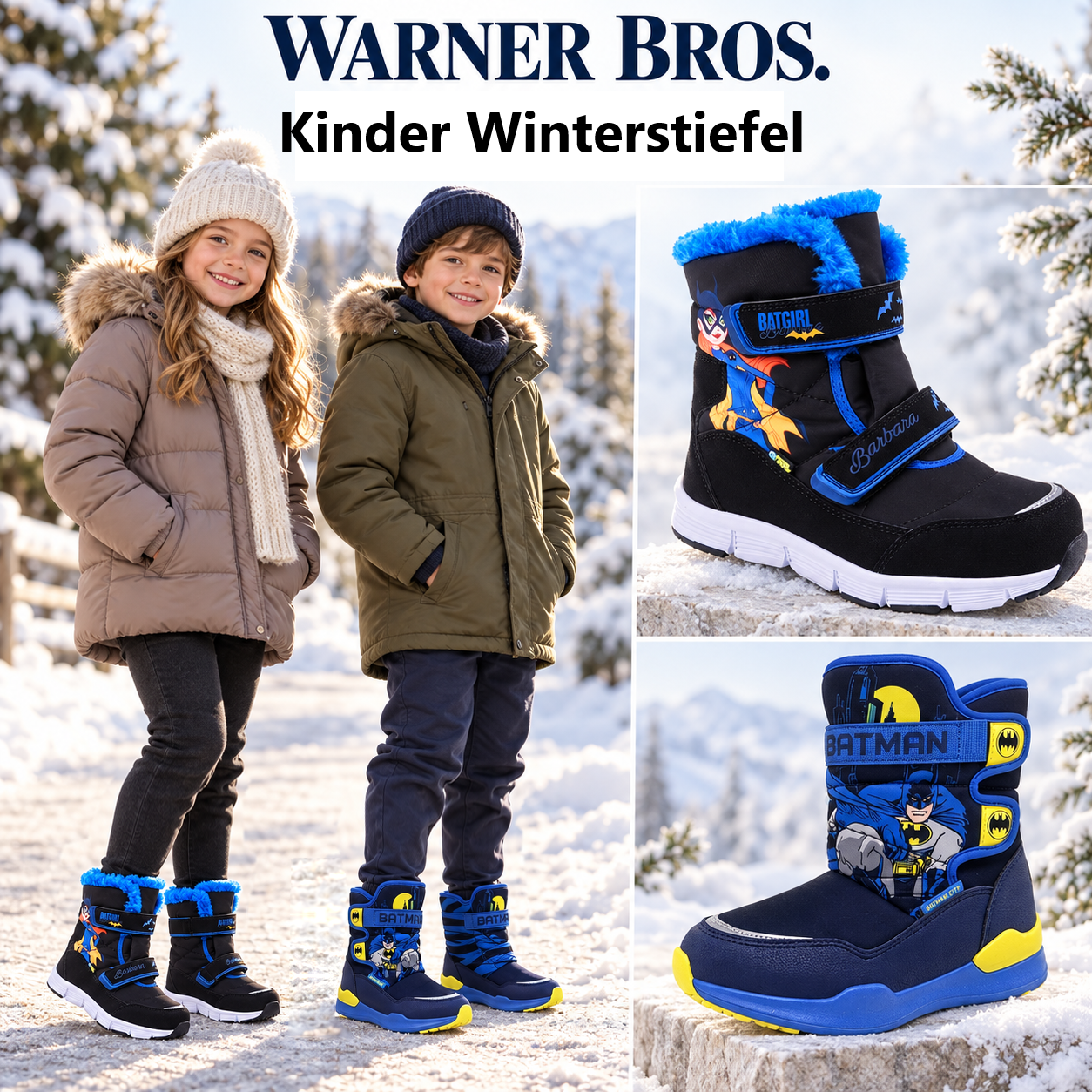 060155 Warner Bros. Kids' Winter Boots