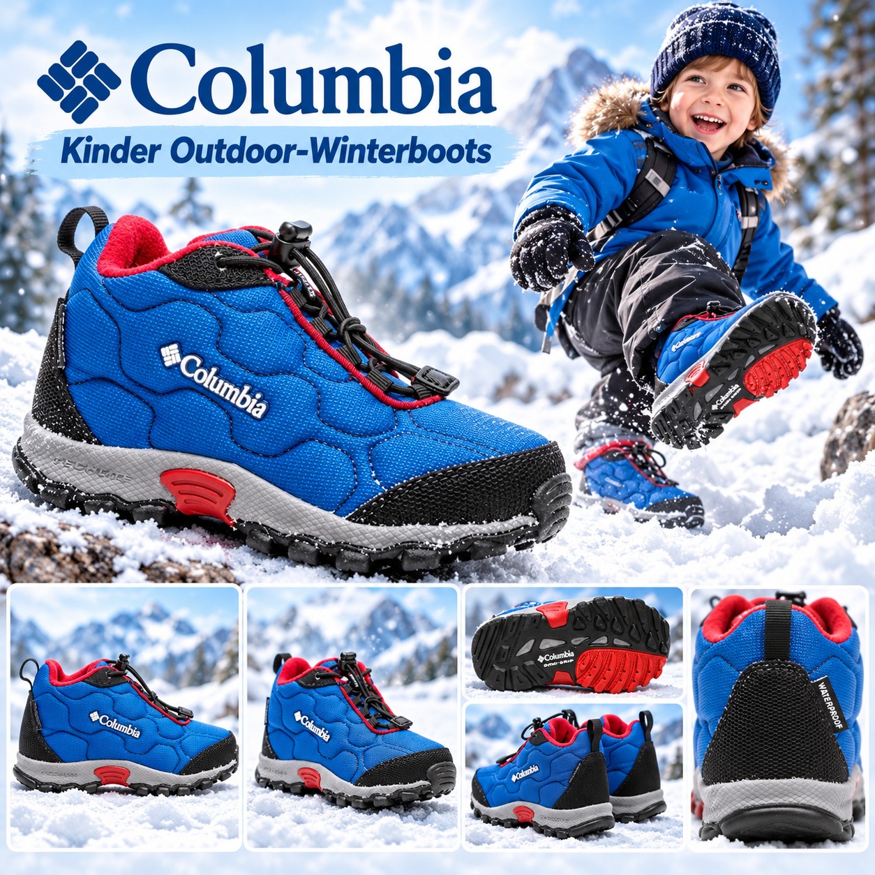 060165 Детские зимние Outdoor-ботинки Columbia