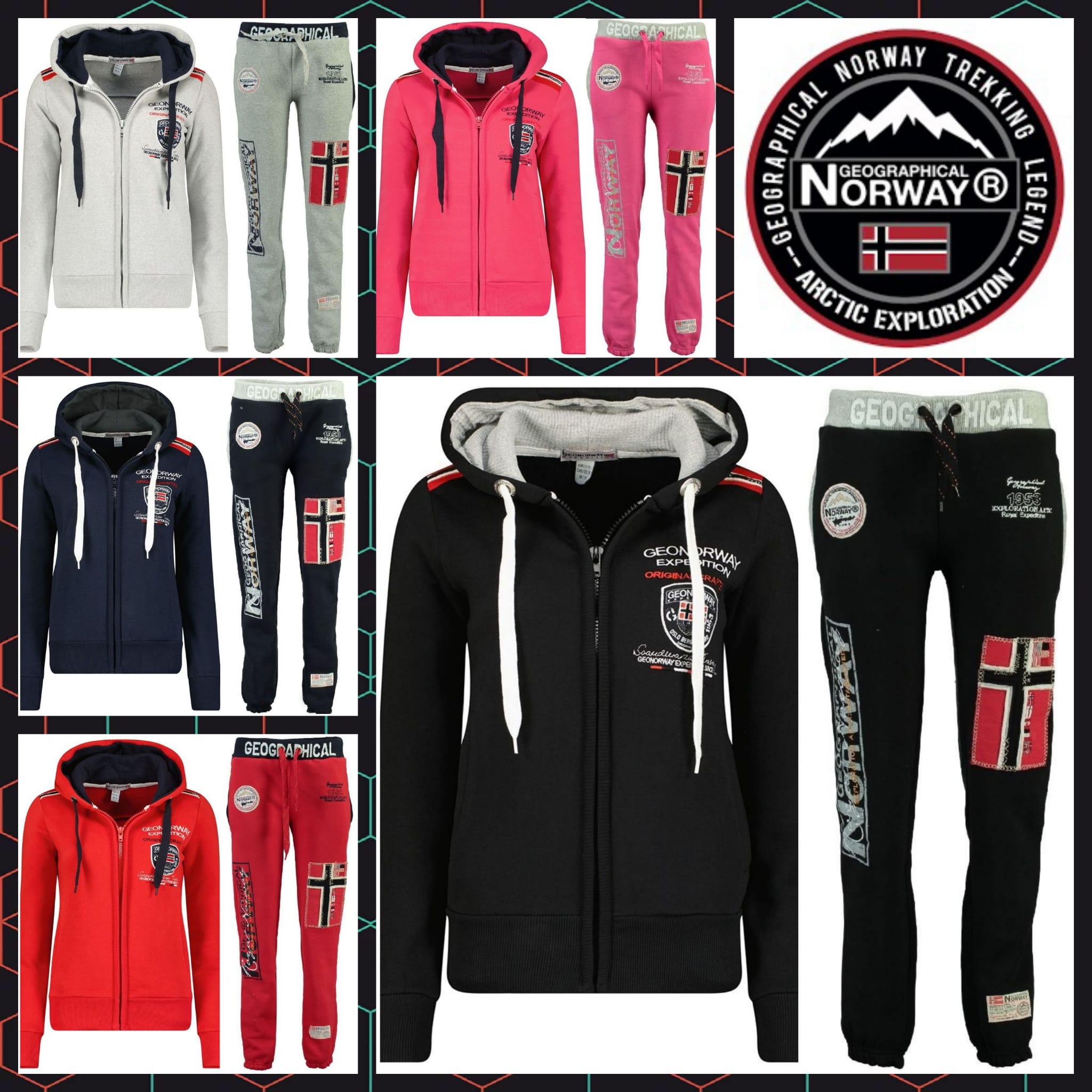 Женские спортивные костюмы Geographical Norway