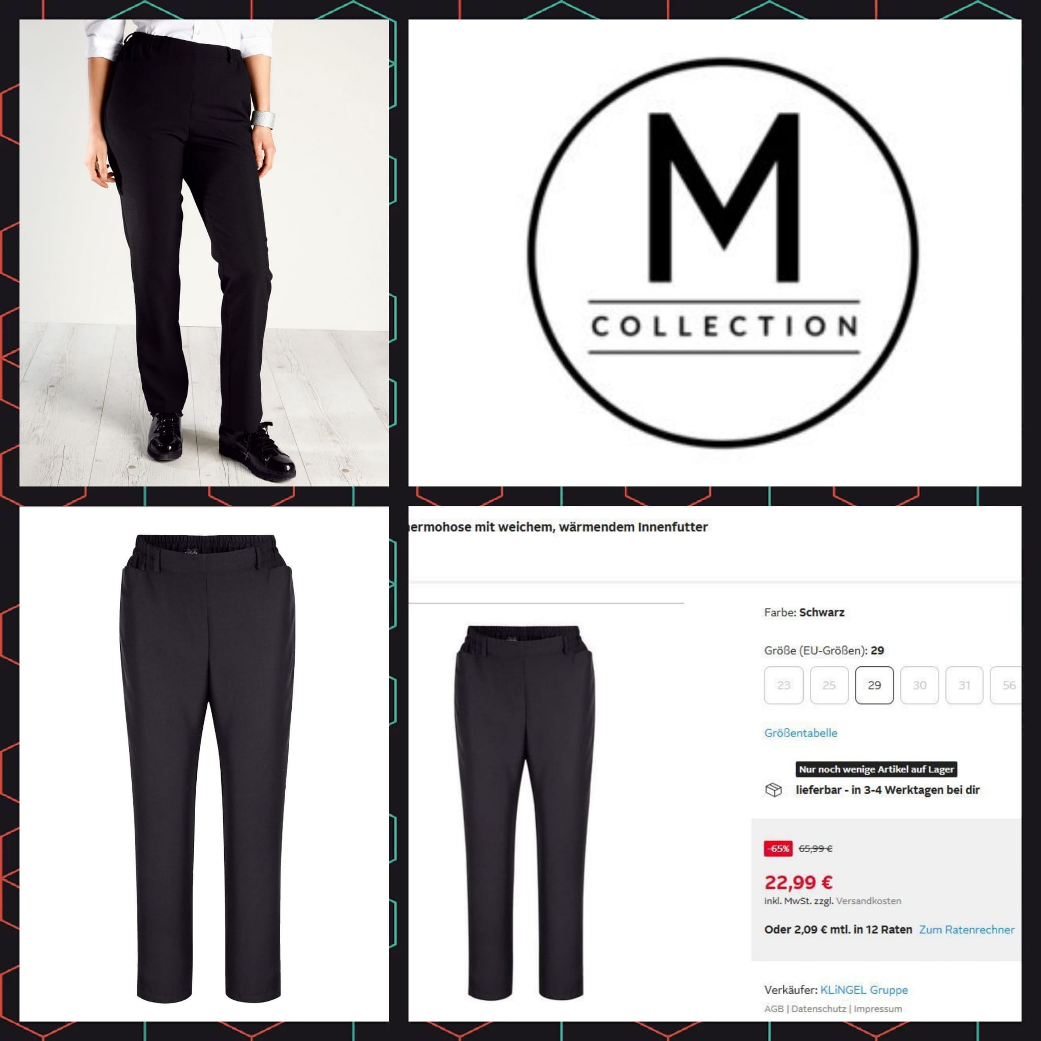 Женские термо-брюки больших размеров