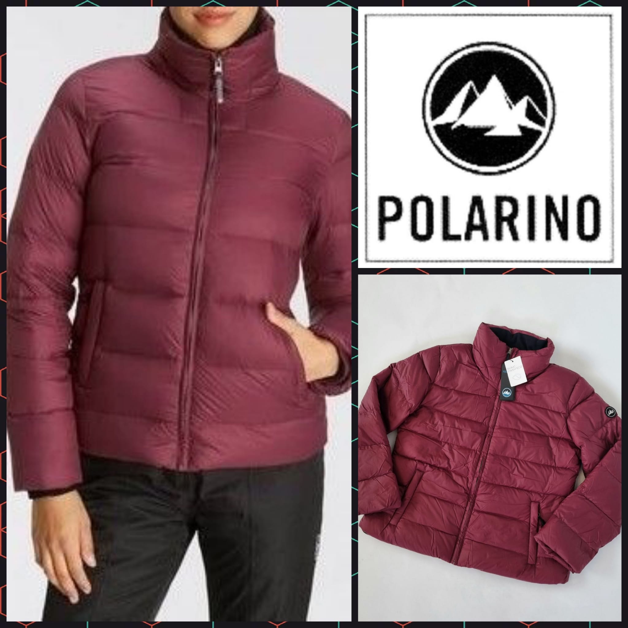 Natural women's down jackets from Polarino