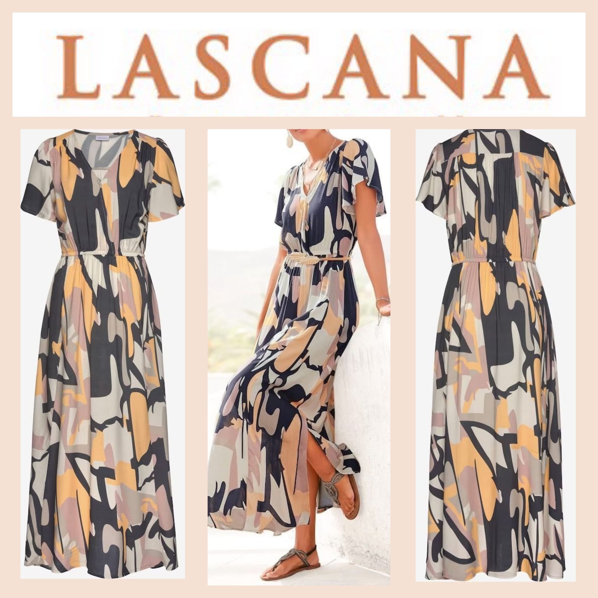 Длинное платье от Lascana