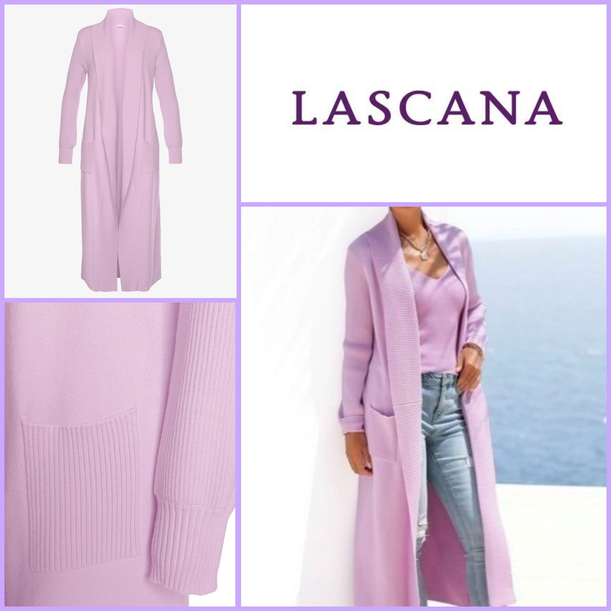 Women's knitted cardigan from Lascana