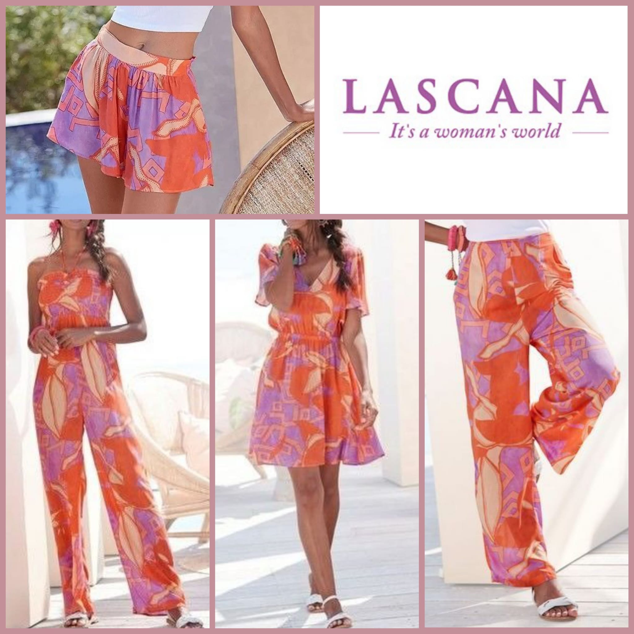 Un mélange de vêtements d'été de Lascana
