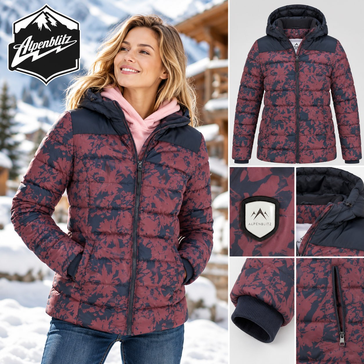 Женская тёплая куртка от Alpenblitz