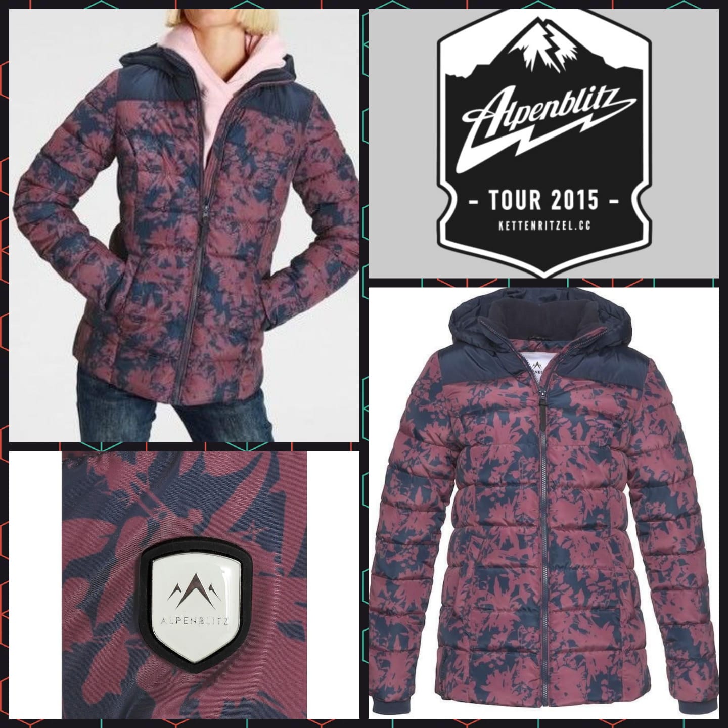 Warme Damenjacke von Alpenblitz